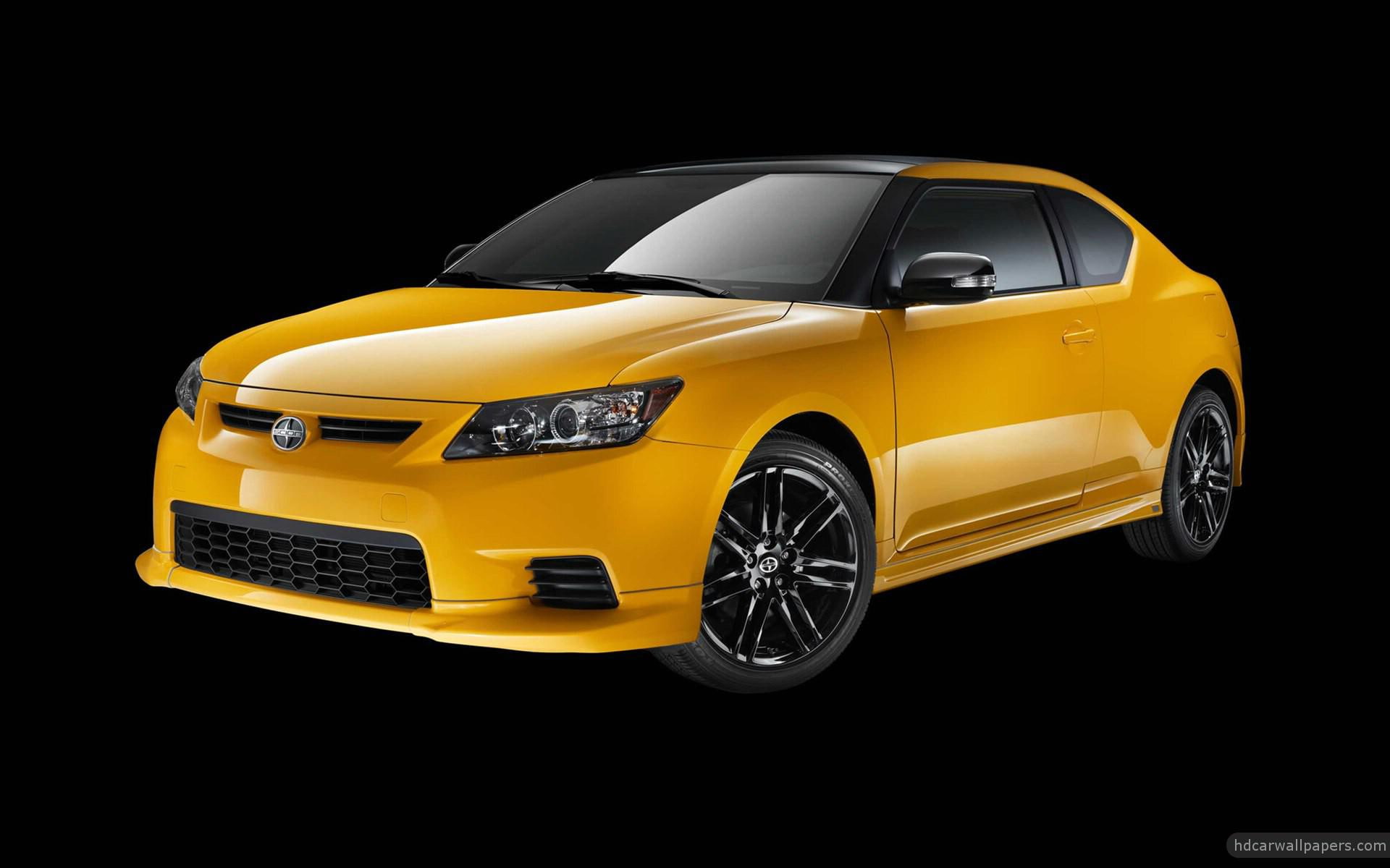 1080P, tc, yellow, subaru, coupe, rs, scion, other cars, cars, 2012, HD Wallpaper