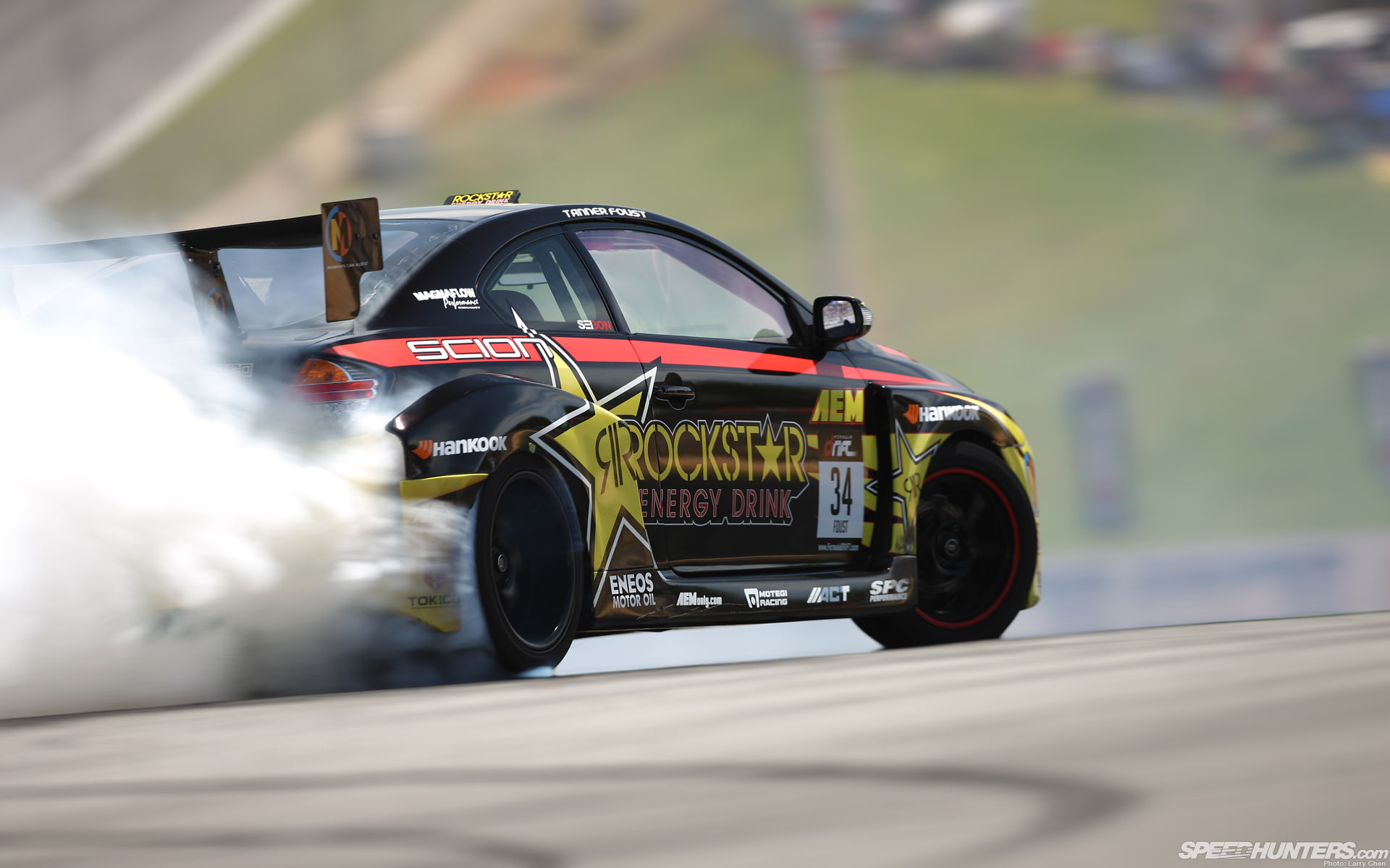 1080P, drift, hd, scion, smoke, tc, cars, HD Wallpaper