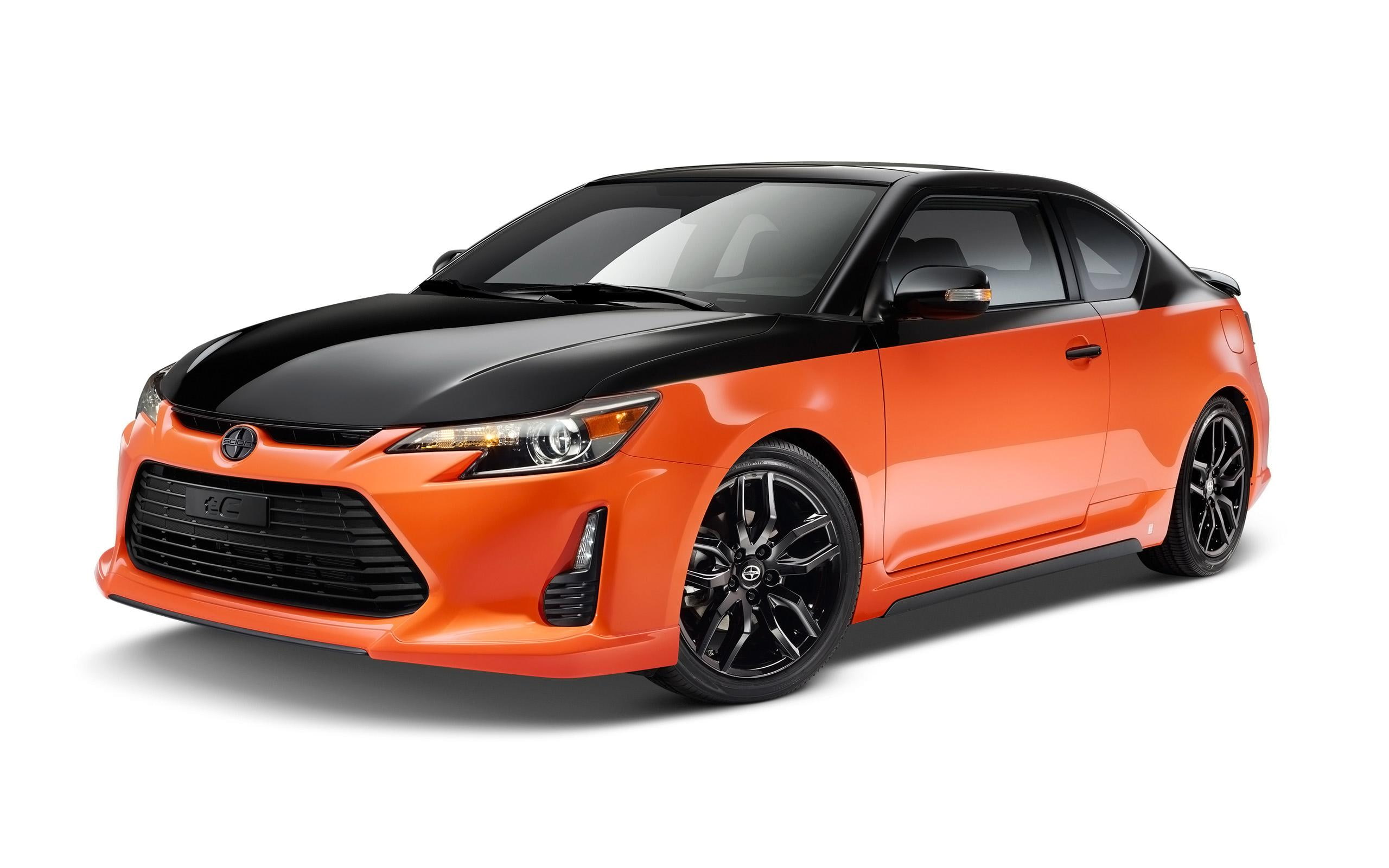 other cars, 2015, cars, orange, series, scion, release, tc, 2K, black, coupe, HD Wallpaper