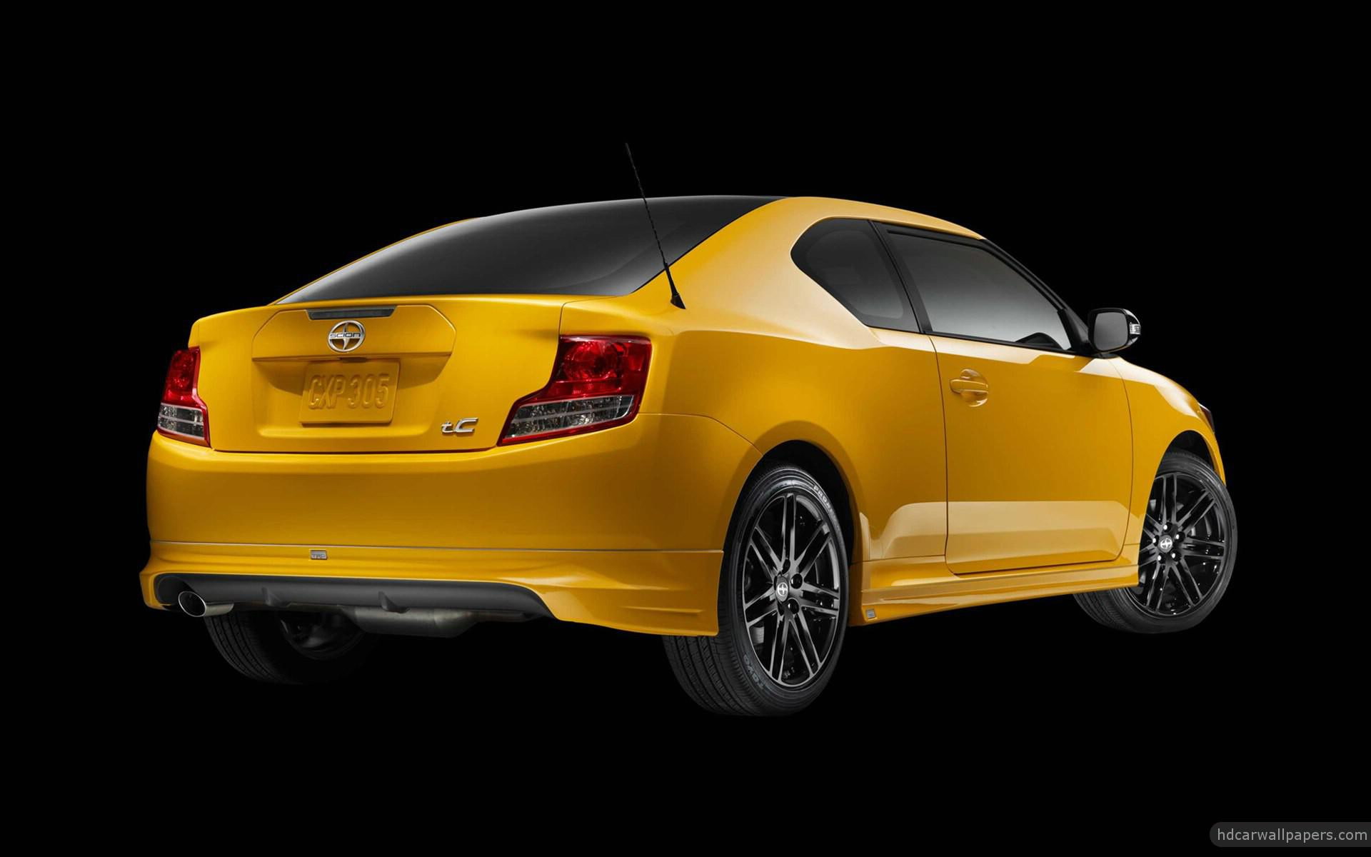 1080P, other cars, tc, scion, coupe, rs, toyota, cars, yellow, 2012, HD Wallpaper