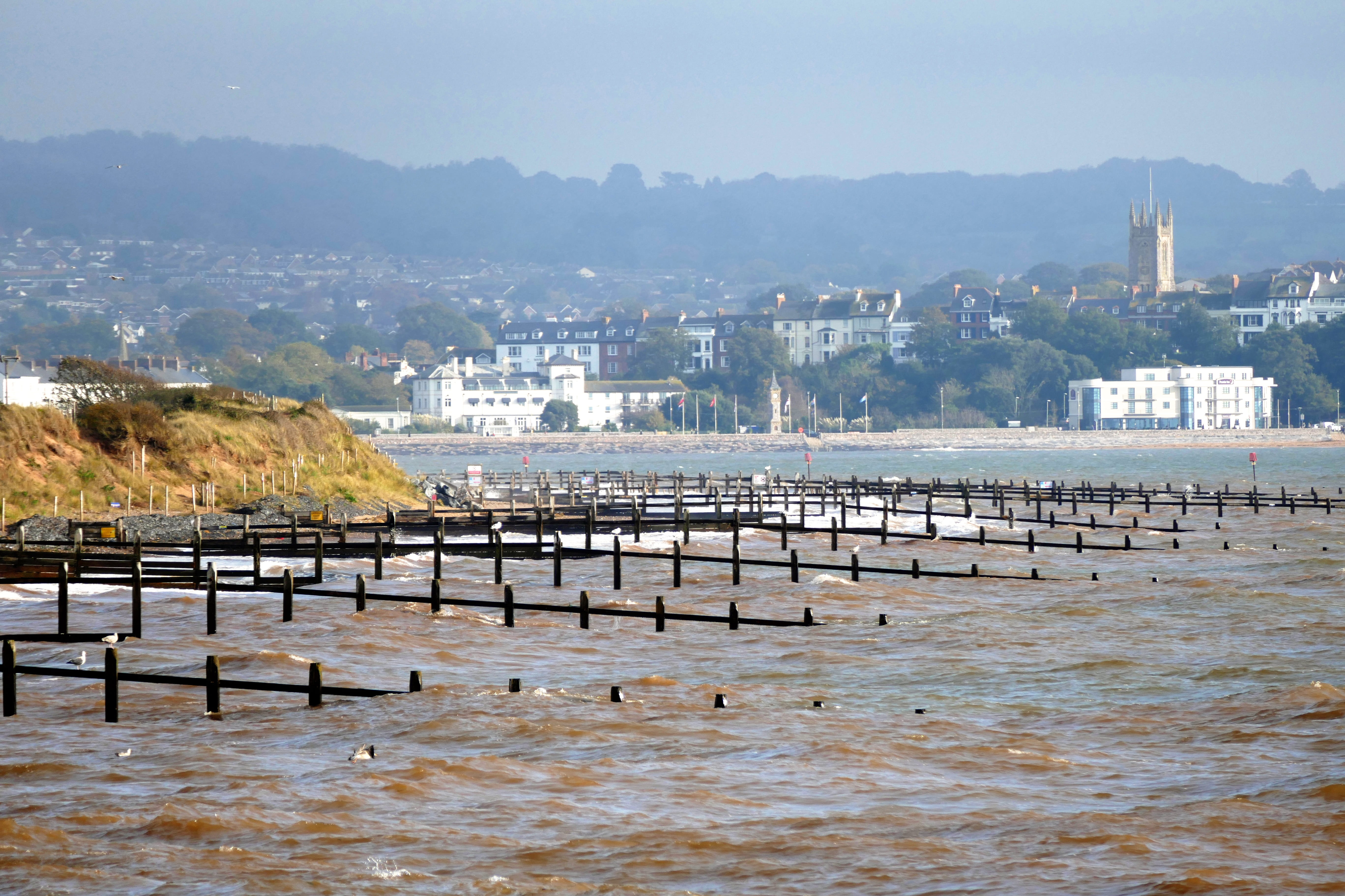 Dawlish Warren, uk, britain, Devon, river, scenery, sand, shore, scene, landscape, architecture, Coast, great, sea, england, british, estuary, exe, resort, HD Wallpaper