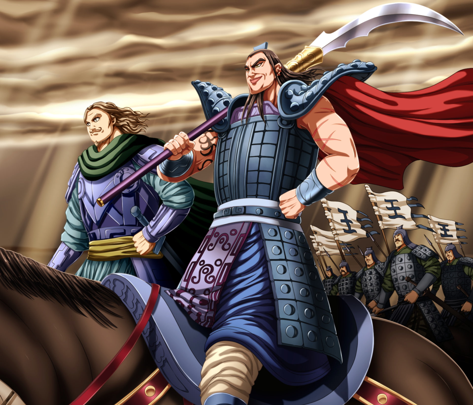 Kingdom, Anime, 1080P, Ou Ki, Tou (Kingdom), HD Wallpaper
