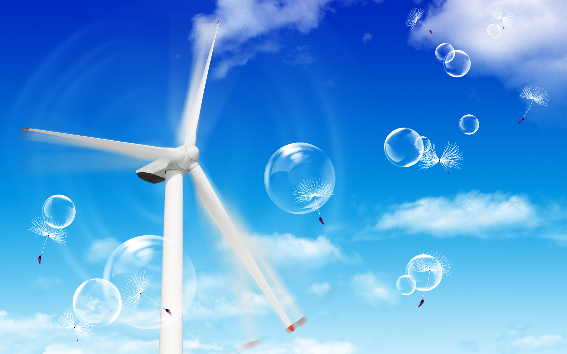 1080P, dreamy, hd, fantasy, fresh, bubbles, air, HD Wallpaper