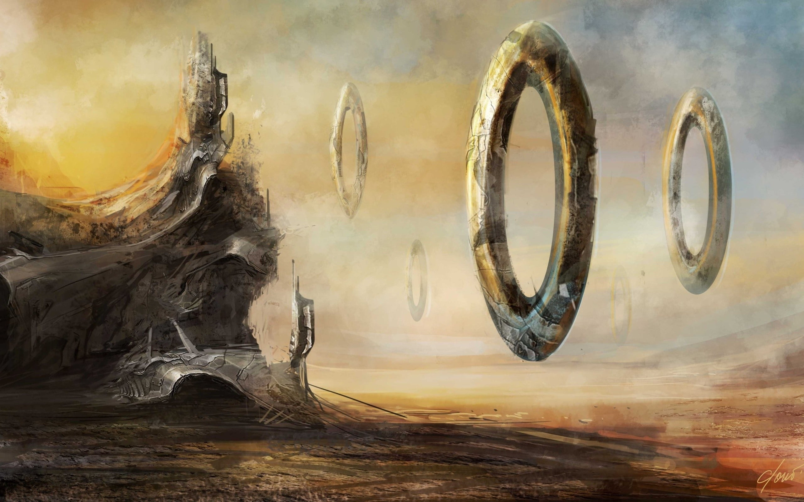 2K, planet, alien, Fantastic, HD Wallpaper