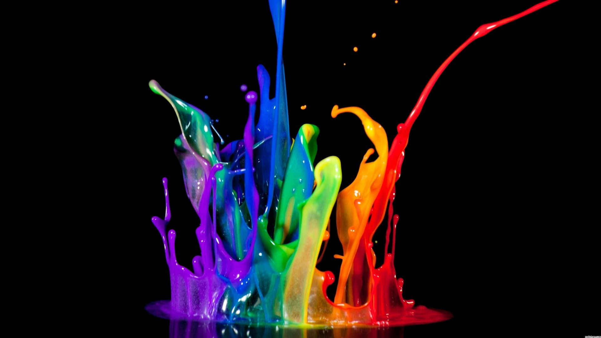 1080P, splash, color, HD Wallpaper