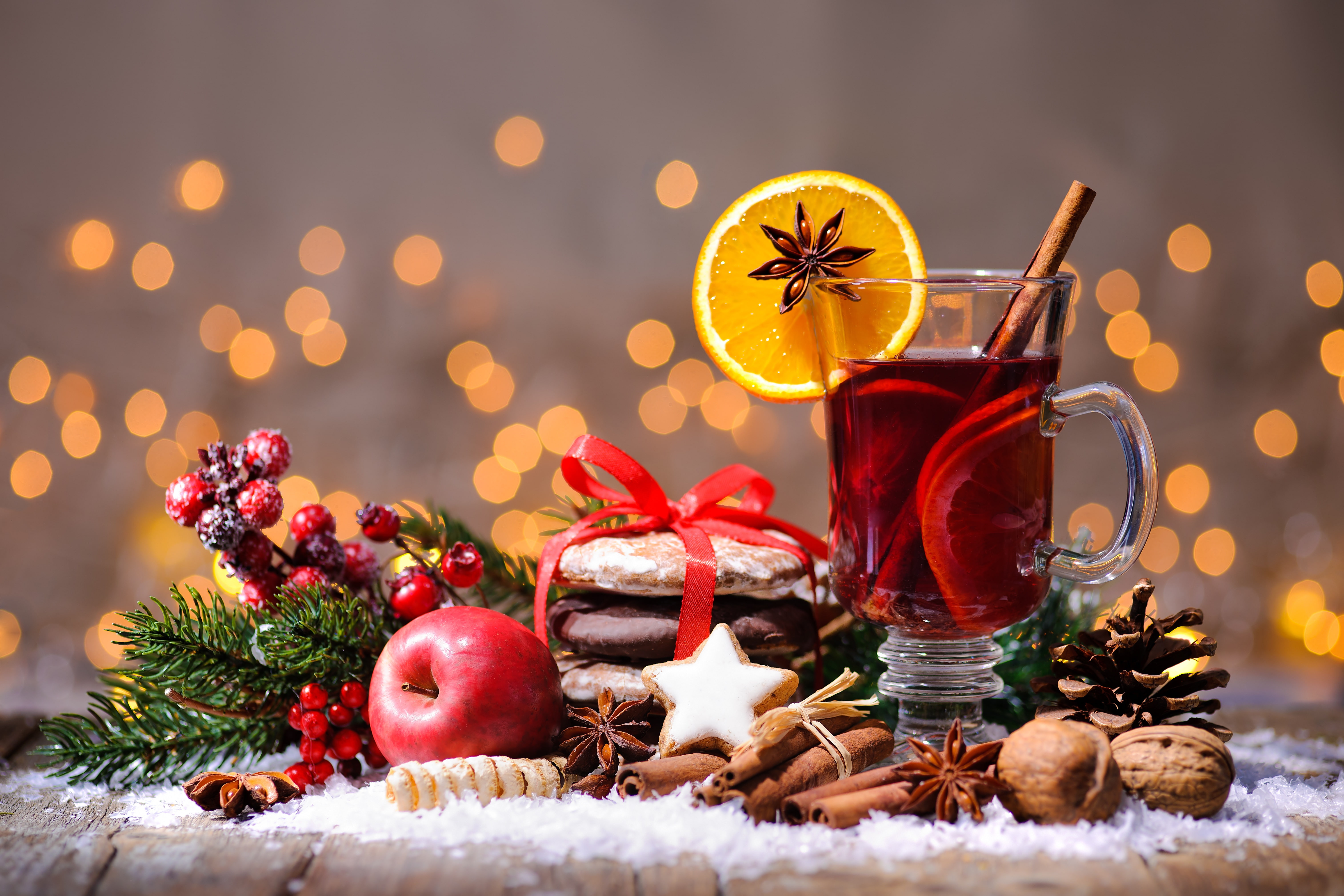clear, christmas tree, food and drink, star anise, 5K, still life, food, merry christmas, no people, cookies, star shape, christmas ornament, New Year, HD Wallpaper