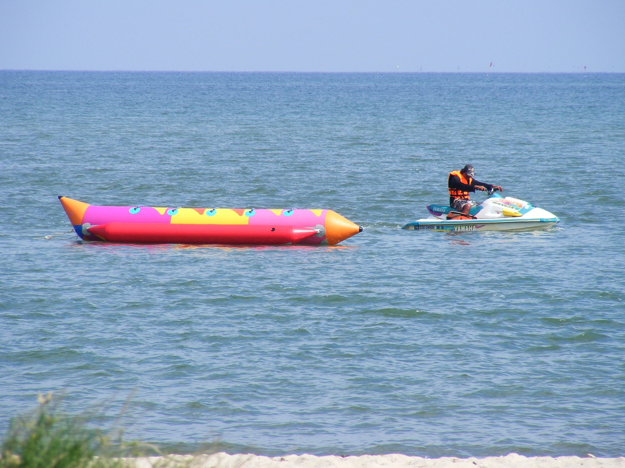 vacation, lifestyles, people, games, waterfront, water, fun, sunny, holiday, joy, transportation, swim, inflatable, travel, nautical vessel, 1080P, mode of transportation, HD Wallpaper