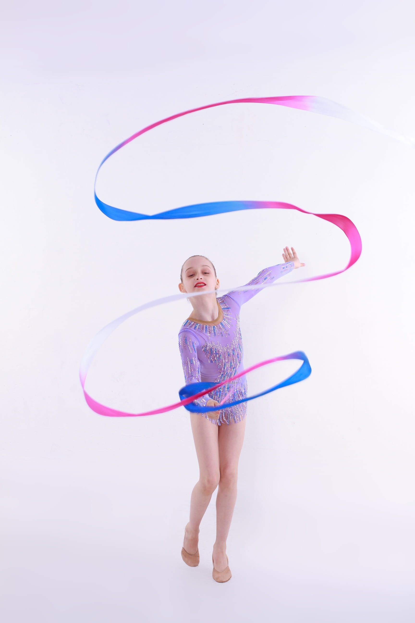 young adult, ballet, indoors, full length, child, sports, gymnastics, balance, plastic hoop, girl, gymnast, dance, ballerina, front view, shape, rsg, young, Phone HD Wallpaper