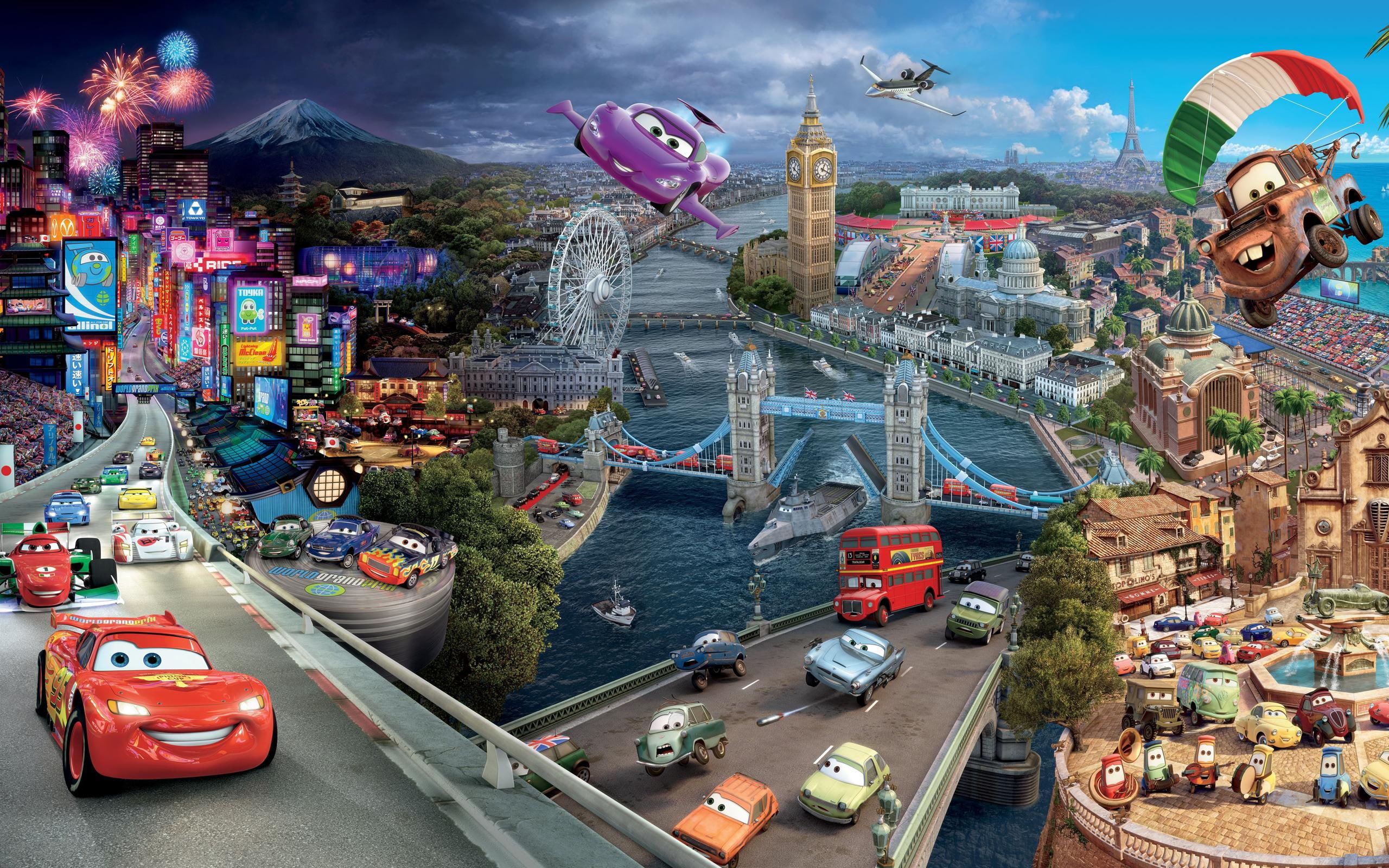 pixars movies, resolution, cars, 2K, high, HD Wallpaper