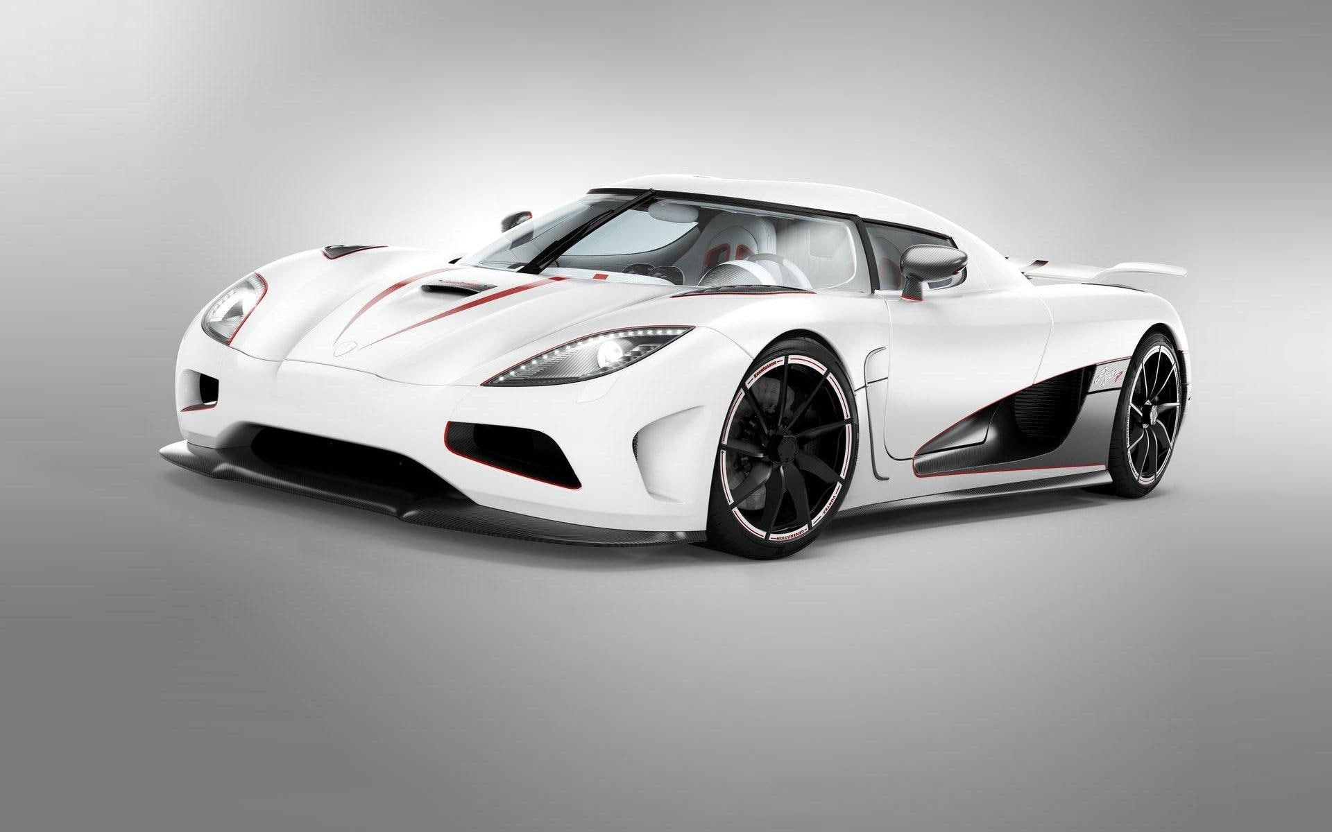 speed, sports, 1080P, koenigsegg, white, cars, agera, car, HD Wallpaper
