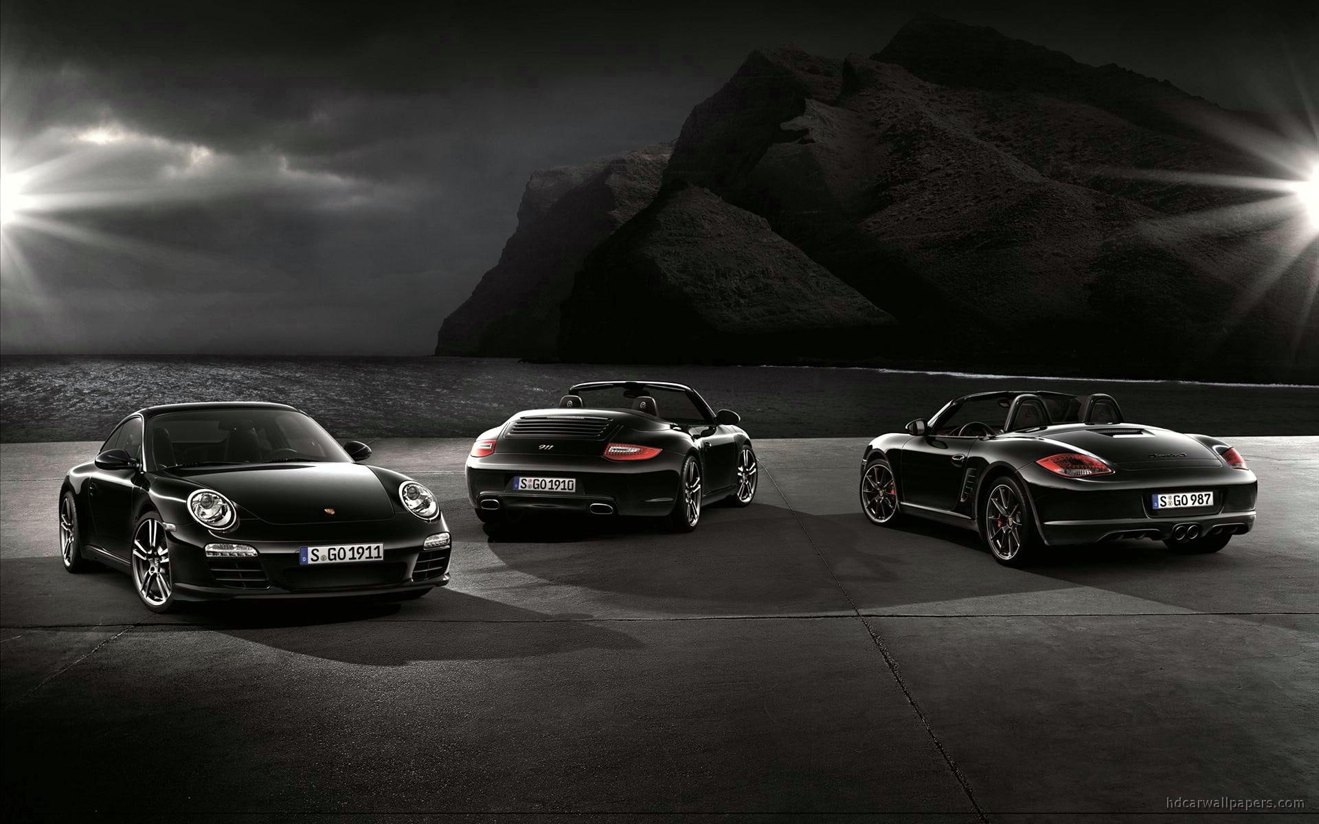 1080P, black, s, 2012, edition, cars, porsche, boxster, HD Wallpaper