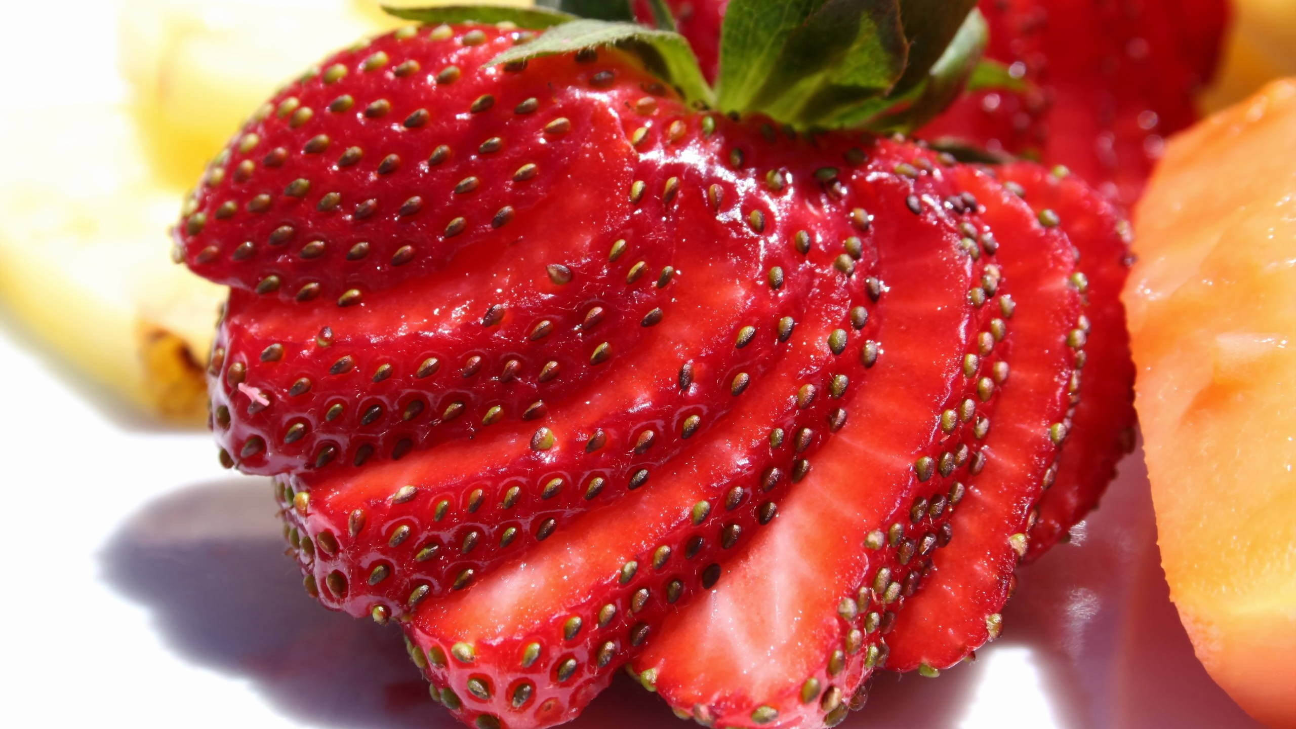 gourmet, food and drink, indoors, focus on foreground, berry fruit, healthy eating, wellbeing, strawberries, red, sweet, food, fruit, strawberry, freshness, HD Wallpaper