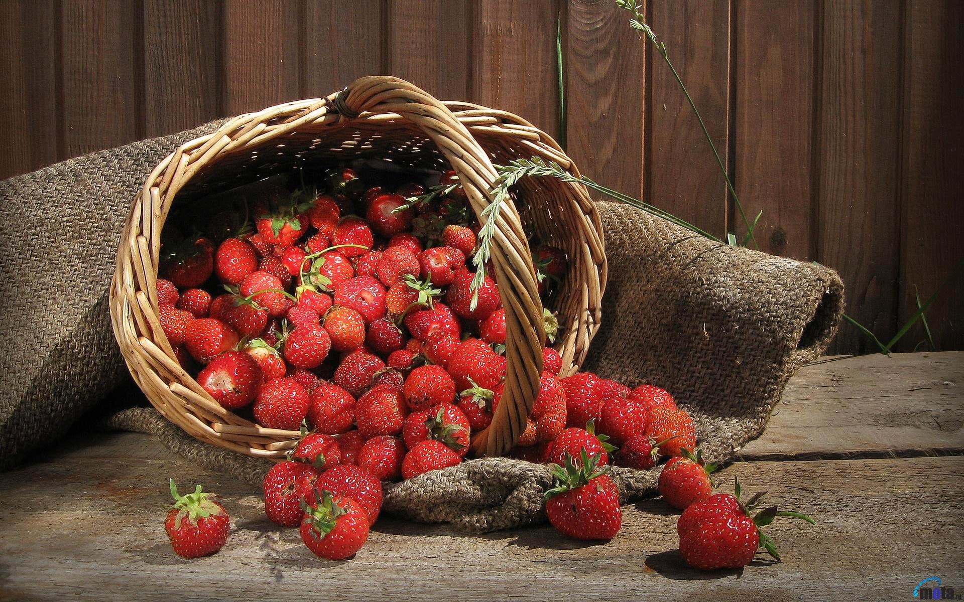 fruits, 1080P, strawberry, HD Wallpaper