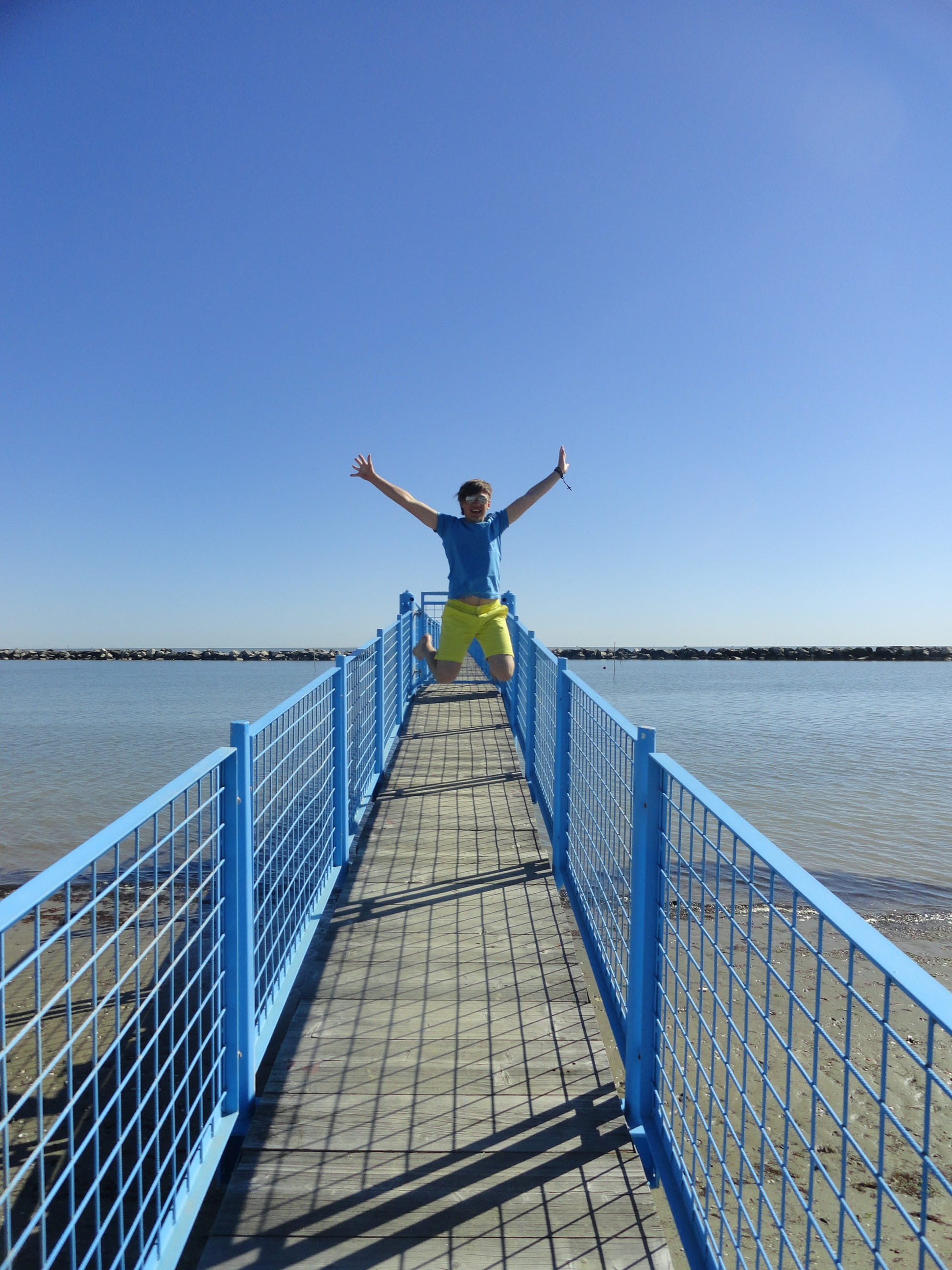 blue, victory, one person, Enthusiasm, rear view, nature, Freedom, human arm, holiday, joy, vacations, arms outstretched, beauty in nature, standing, lifestyles, Phone HD Wallpaper