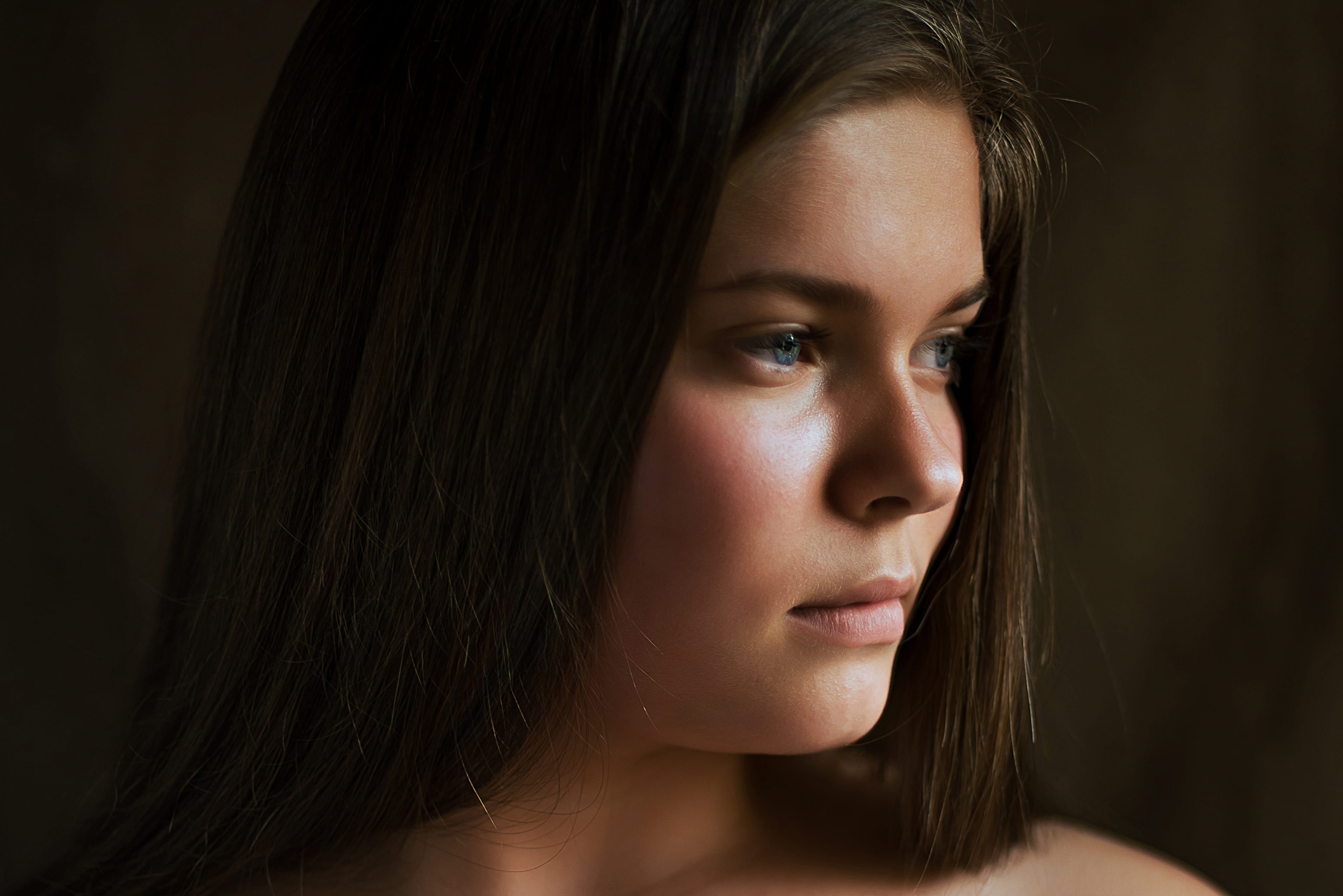 woman, adult, teenager, women, hair, human face, girl, 2K, state of santa catarina, feeling, long hair, eyes, brown hair, human hair, inspiration, body part, HD Wallpaper