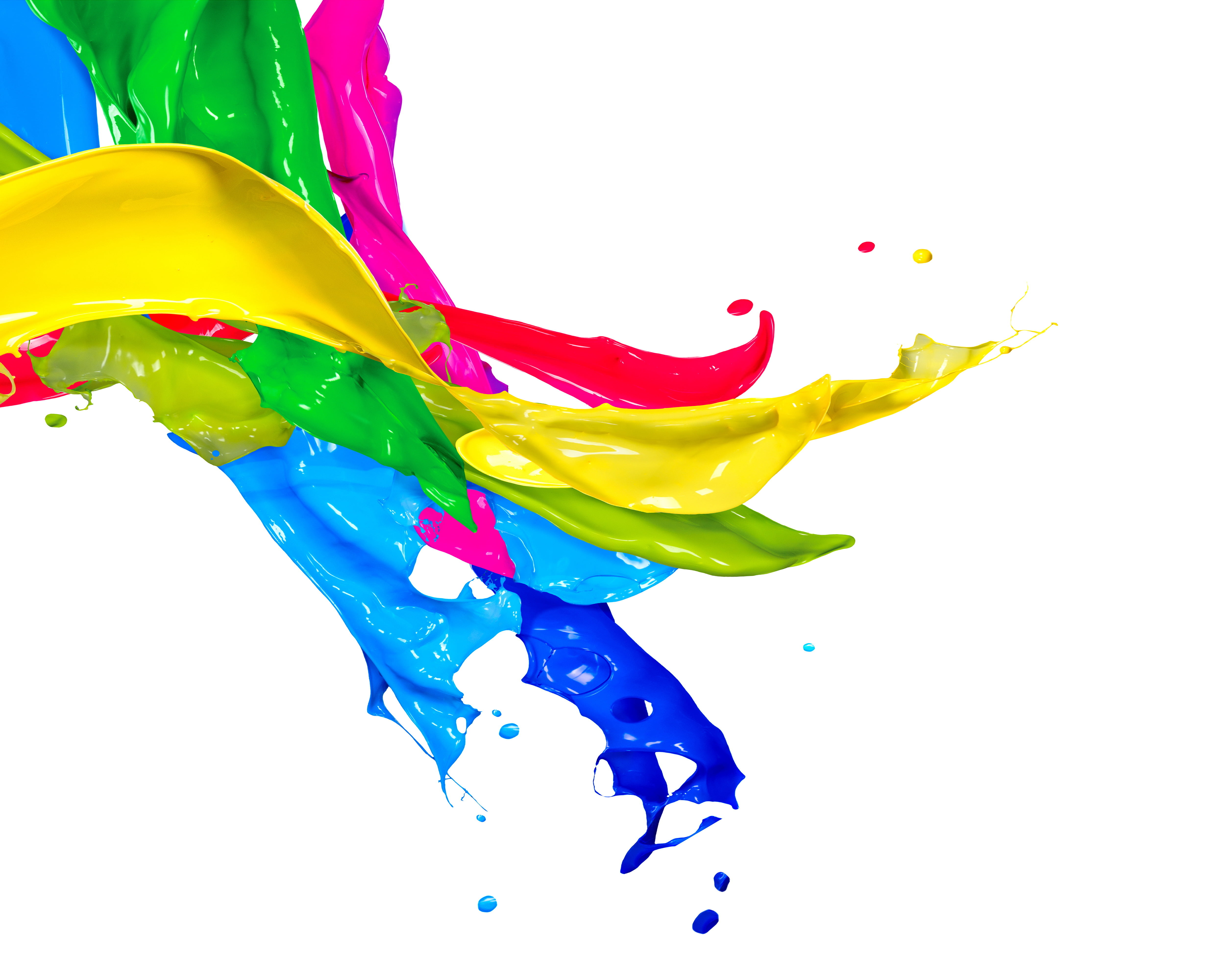 creativity, shape, water, pattern, mixing, watercolor paints, no people, multi Colored, wave, 4K, splashing, abstract, squirt, splatters, color Image, HD Wallpaper