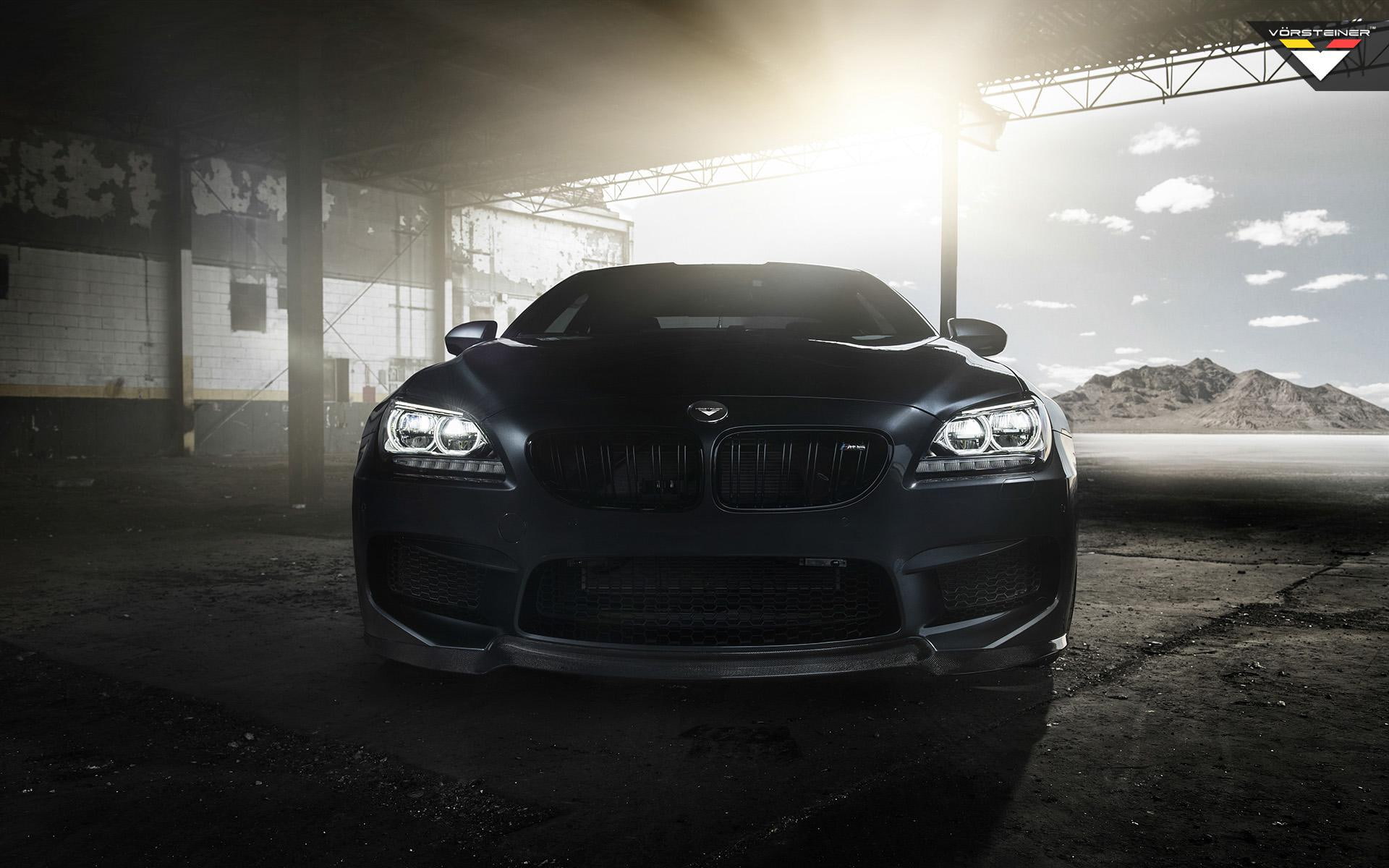 vorsteiner, car, front, coupe, cars, gran, 2014, black, 1080P, bmw, m, aero, HD Wallpaper
