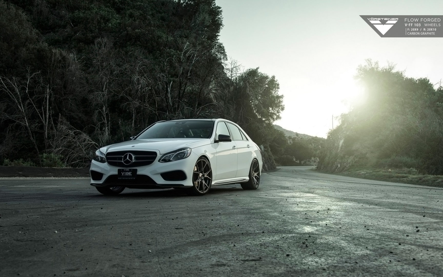 hd, benz, vorsteiner, 720P, 2015, car, e, sedan, mercedes, class, HD Wallpaper
