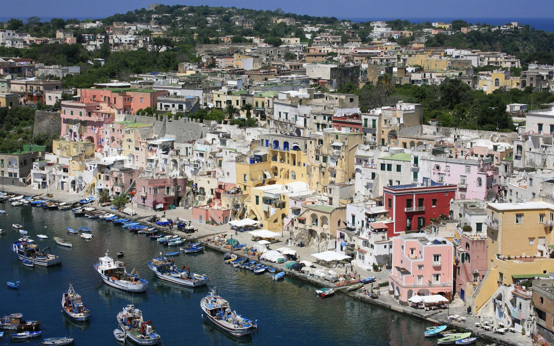 houses, 1080P, flows, boat, animals, life, home, HD Wallpaper