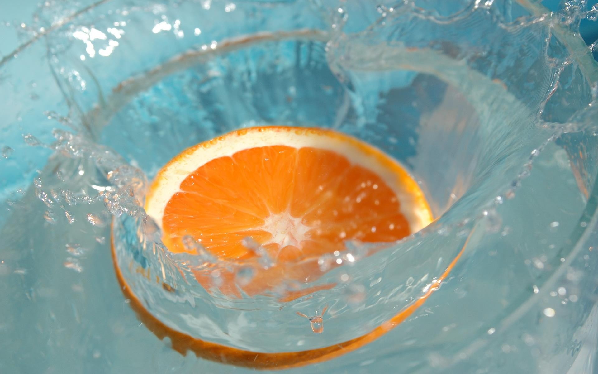 1080P, liquid, orange, HD Wallpaper