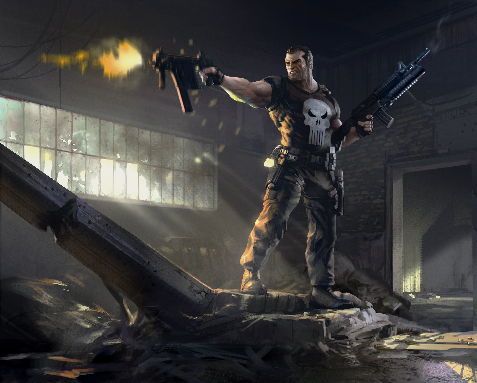 1080P, Comics, Punisher, Marvel Comics, HD Wallpaper