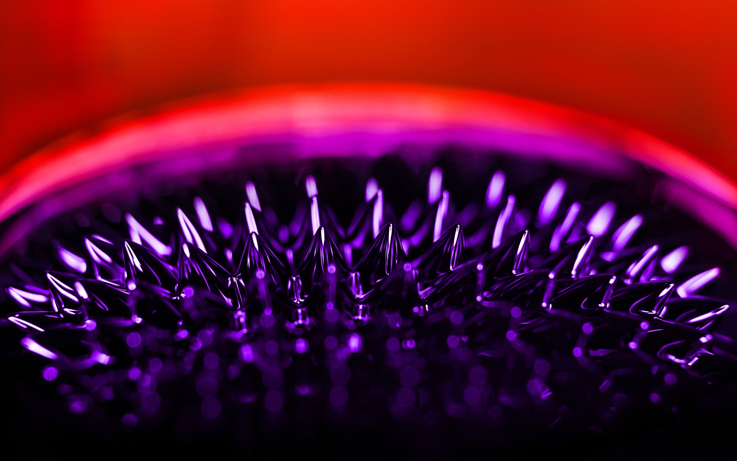 2K, close-up, ferrofluid, HD Wallpaper