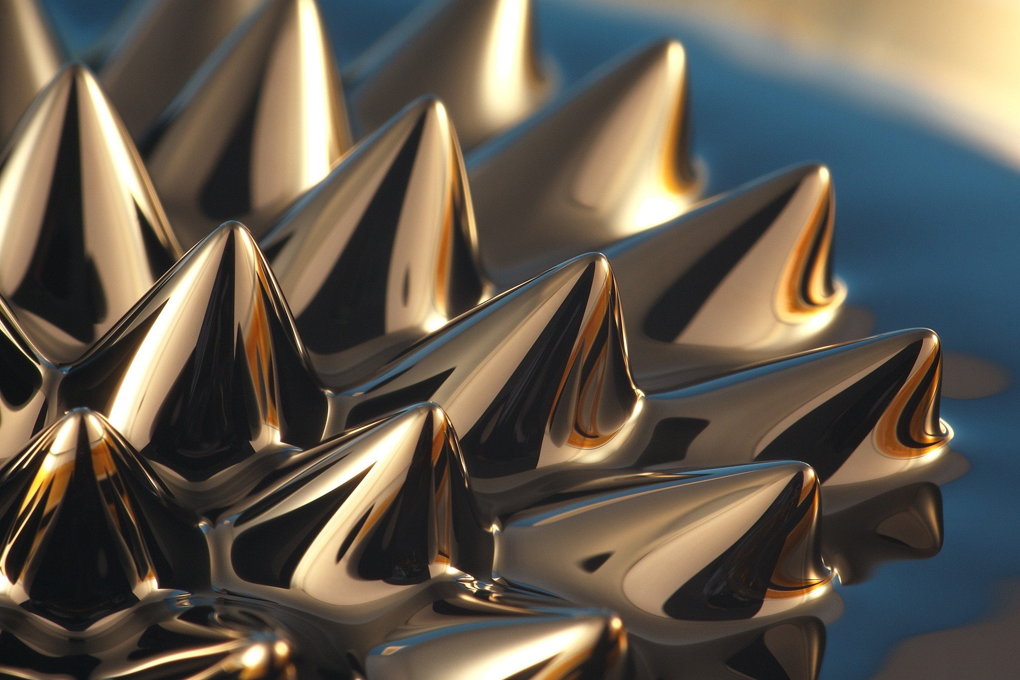 Ferrofluid, macro, 1080P, HD Wallpaper