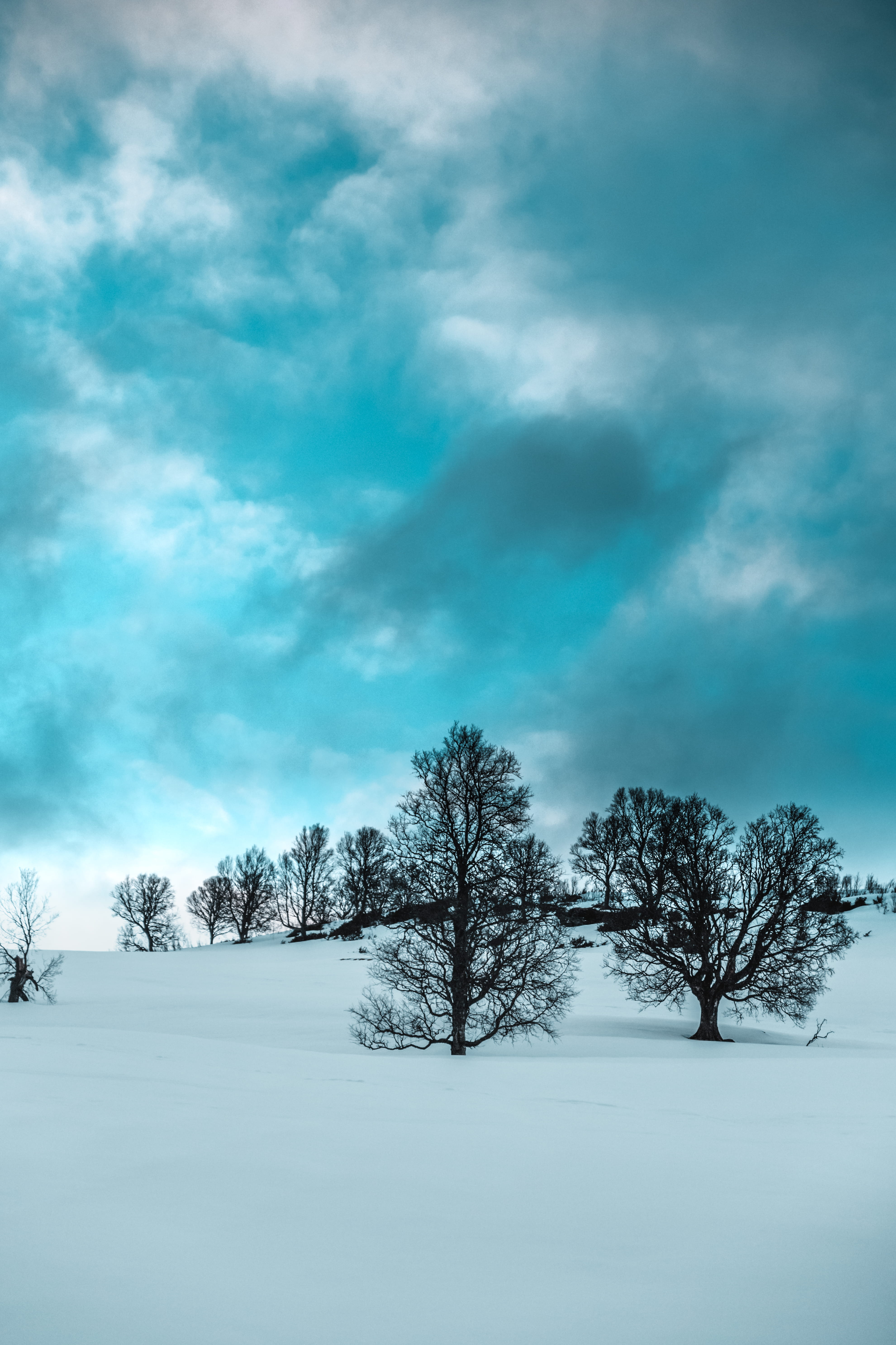 cloud - sky, scenic, sight, daytime, cold temperature, snowy, landscape, blue sky, beauty in nature, snow capped, bright, season, zing, winter landscape, Phone HD Wallpaper