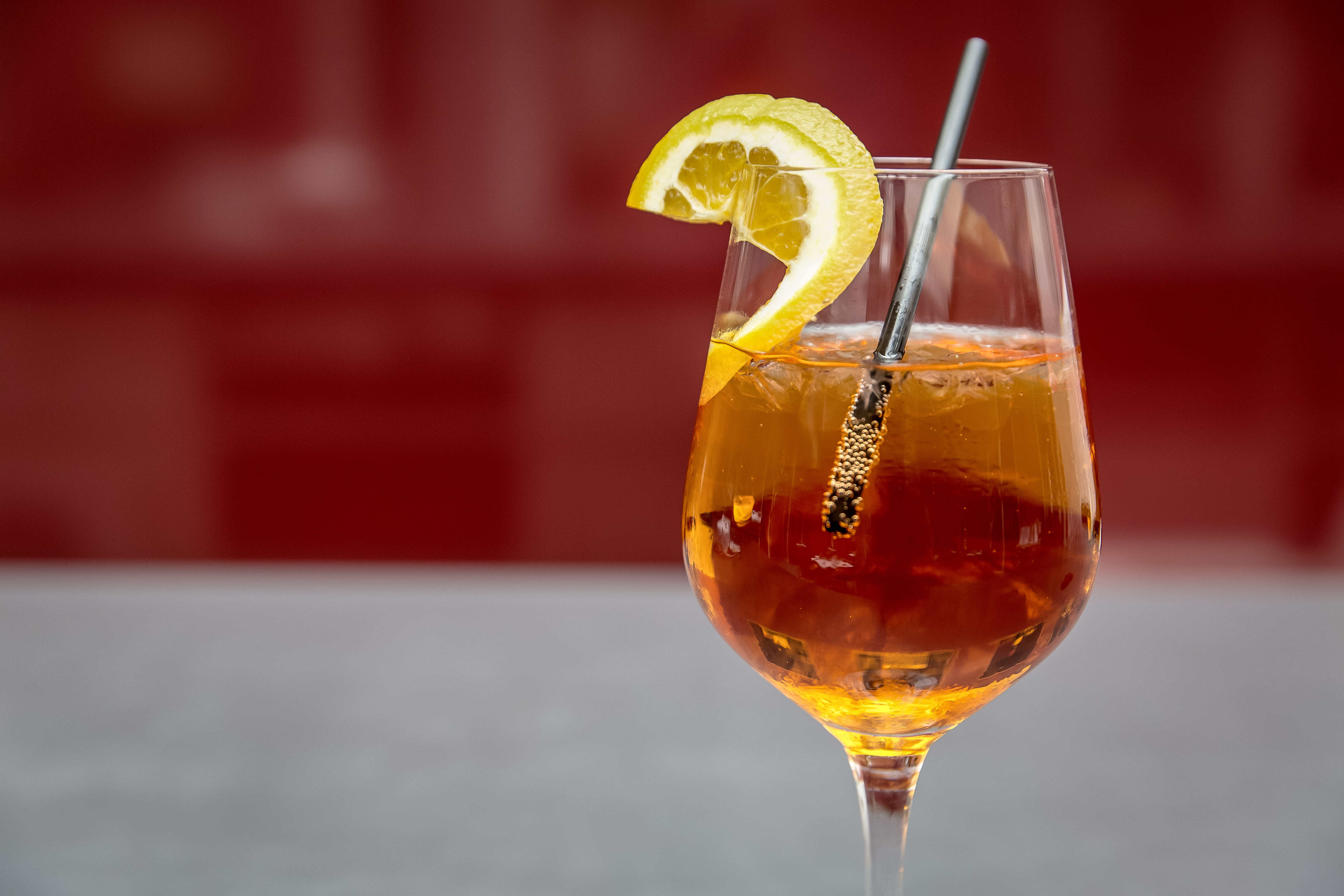 liqueur, orange, food, juice, drink, aperol, cool, liquid, sour, liquor, 5K, citrus fruit, clear, lemon, ice, household equipment, ice cube, focus on foreground, HD Wallpaper