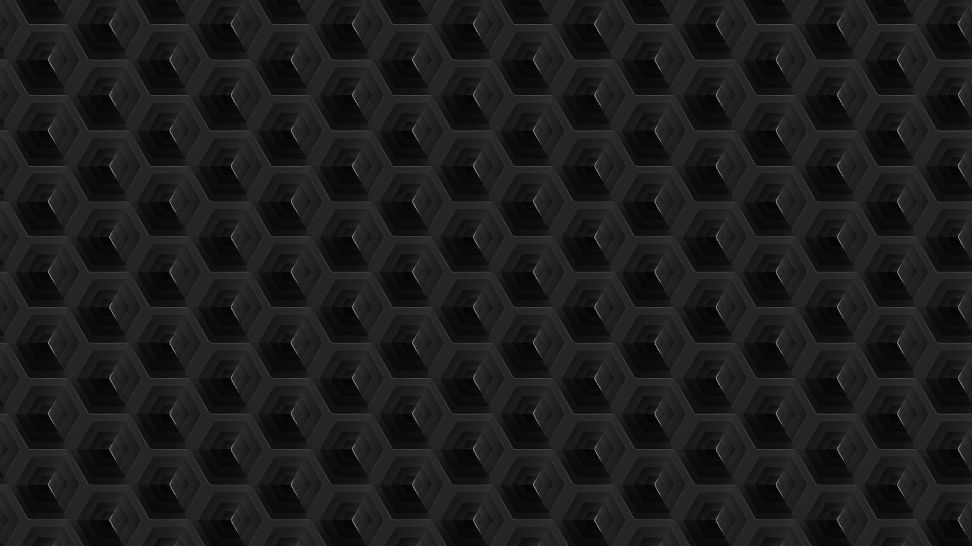 dark, cube, tile, square, 1080P, black, simple, HD Wallpaper