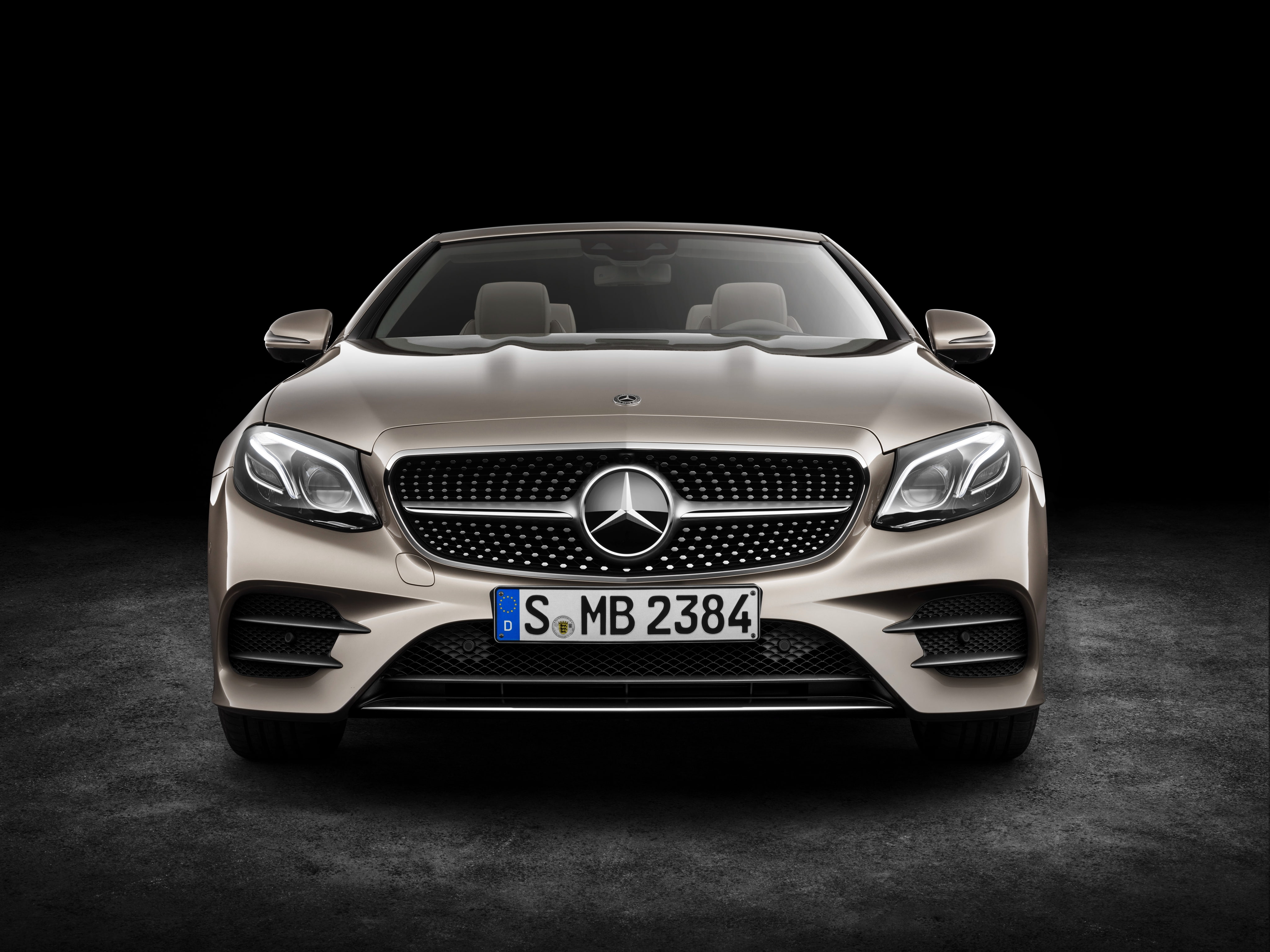 4K, Mercedes Benz E-Class Cabriolet, 2018, HD Wallpaper
