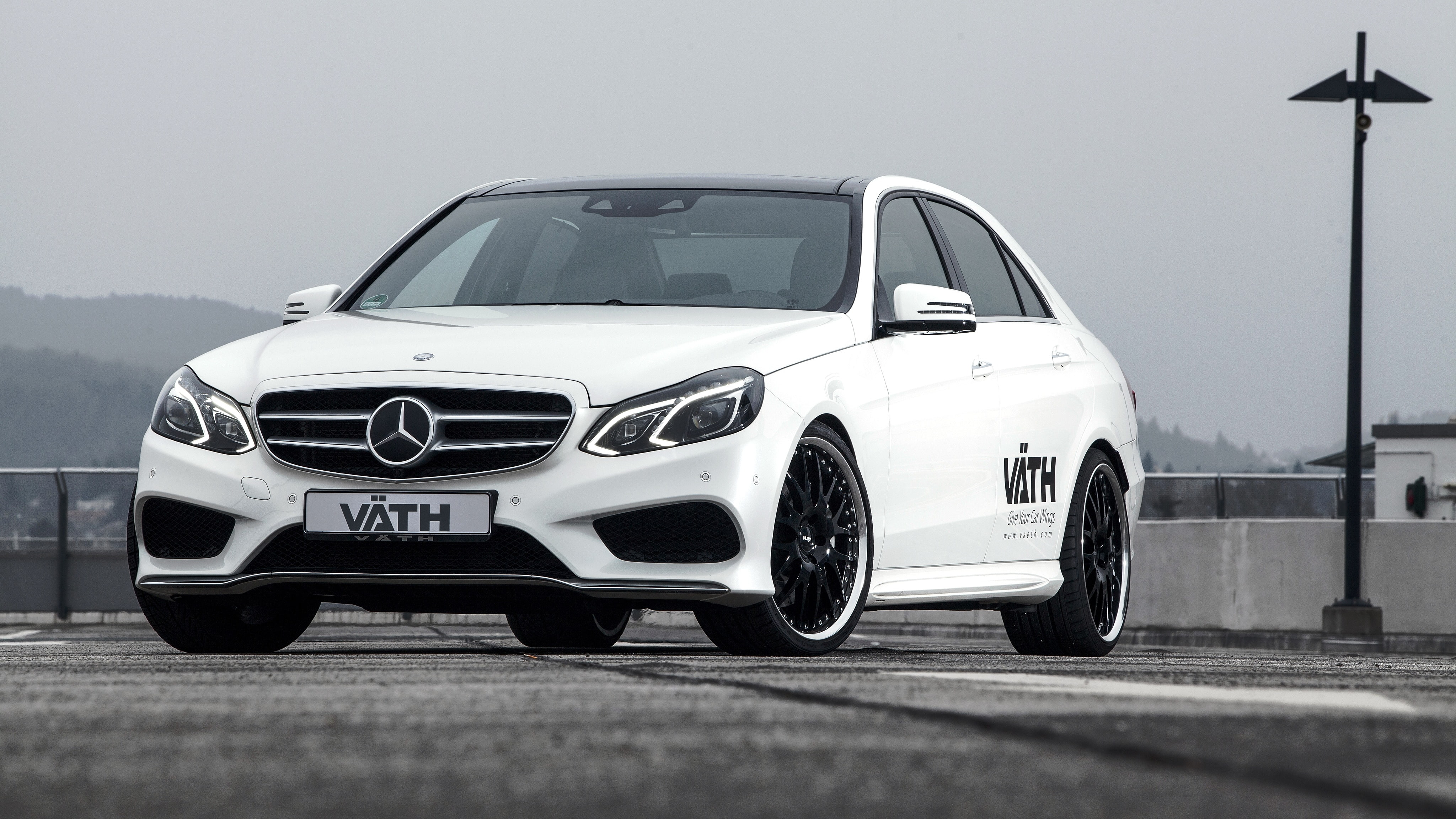 Mercedes-Benz, 2015, VATH, Mercedes, 4K, V50, E-Class, W212, HD Wallpaper