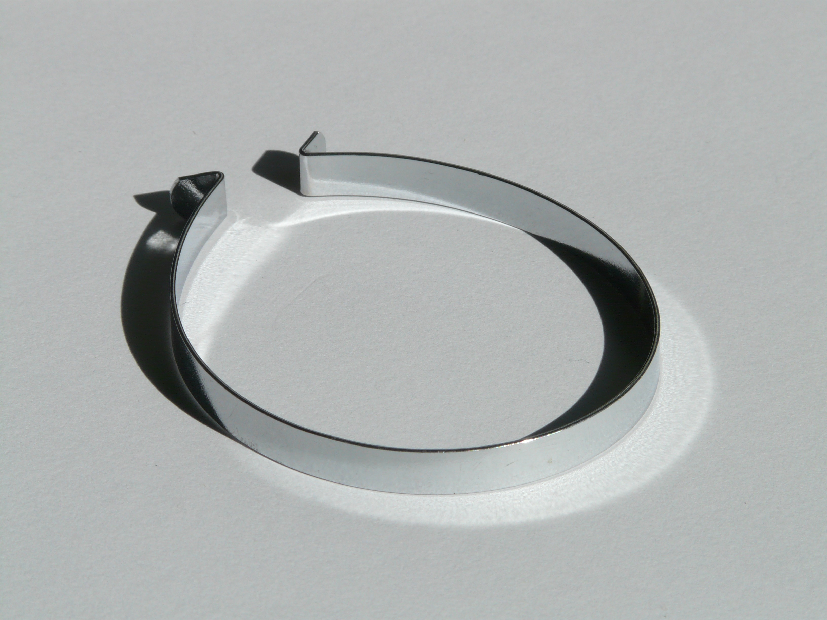 silver colored, silver, steel, bike bracket, shape, hose clamp, trousers clip, silver - metal, alloy, geometric shape, no people, crockery, household equipment, HD Wallpaper