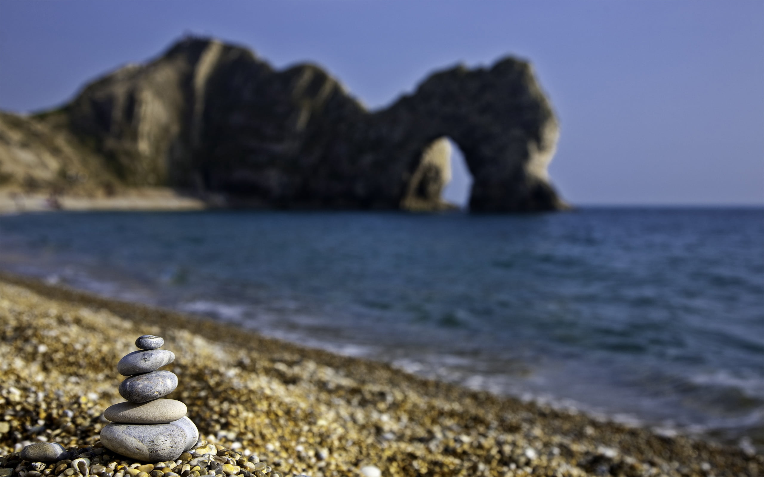 buddhism, ideas, stone Material, meditating, balance, solid, land, outdoors, pebble, distance, arrangement, day, rock - Object, stack, scenics, rock, beach, HD Wallpaper
