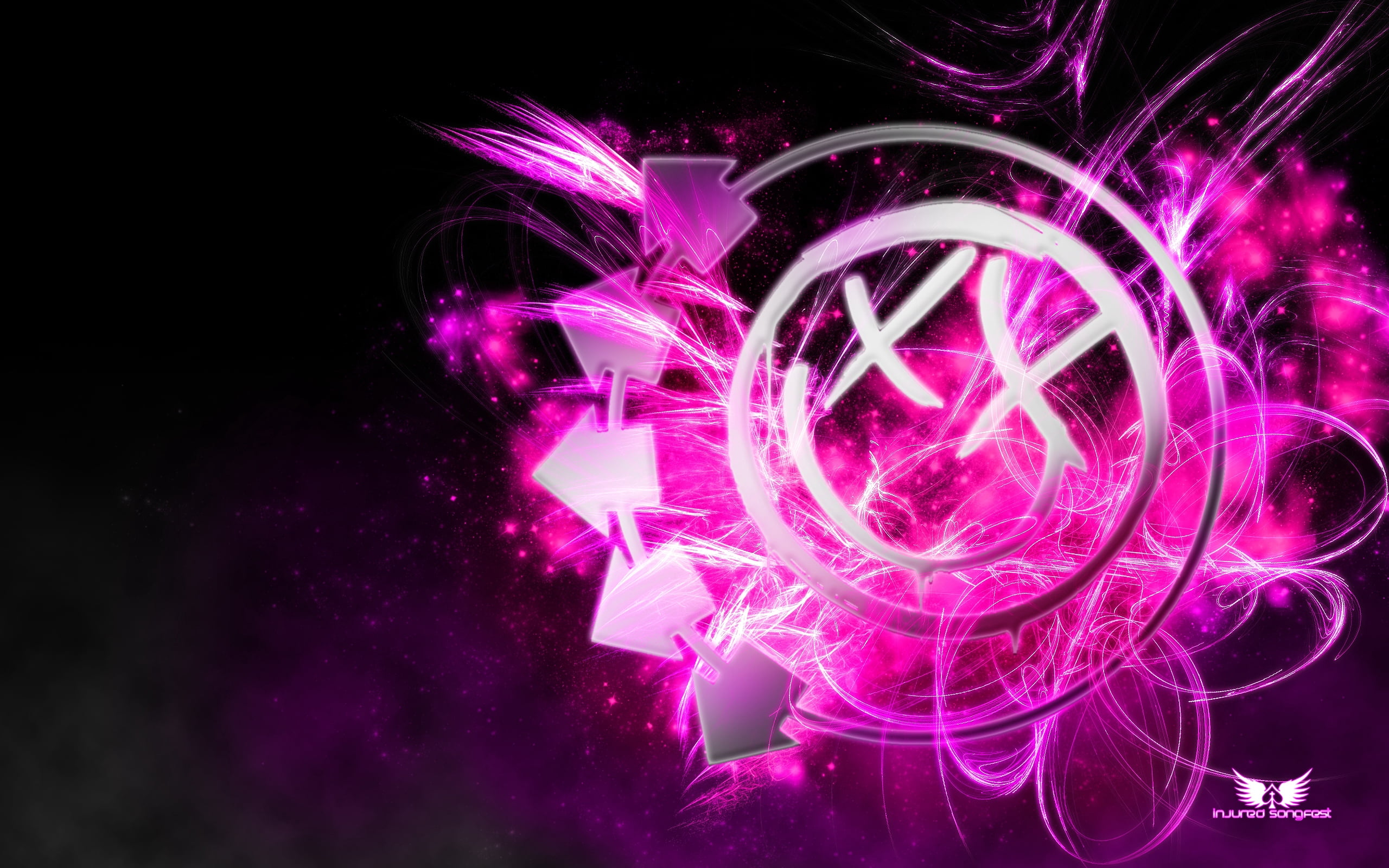 surreal, chaos, futuristic, illuminated, twisted, blink, curve, illustration, computer Graphic, celebration, shape, glowing, pink color, decoration, indoors, HD Wallpaper