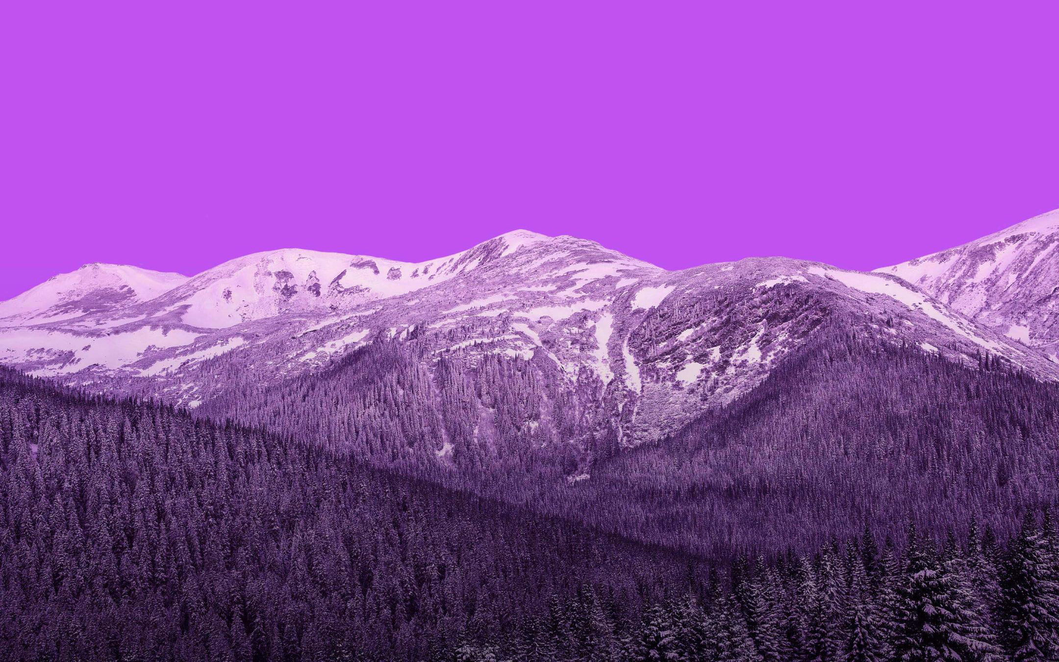 Mountains, Stock, 1080P, Purple, Vivo, HD Wallpaper