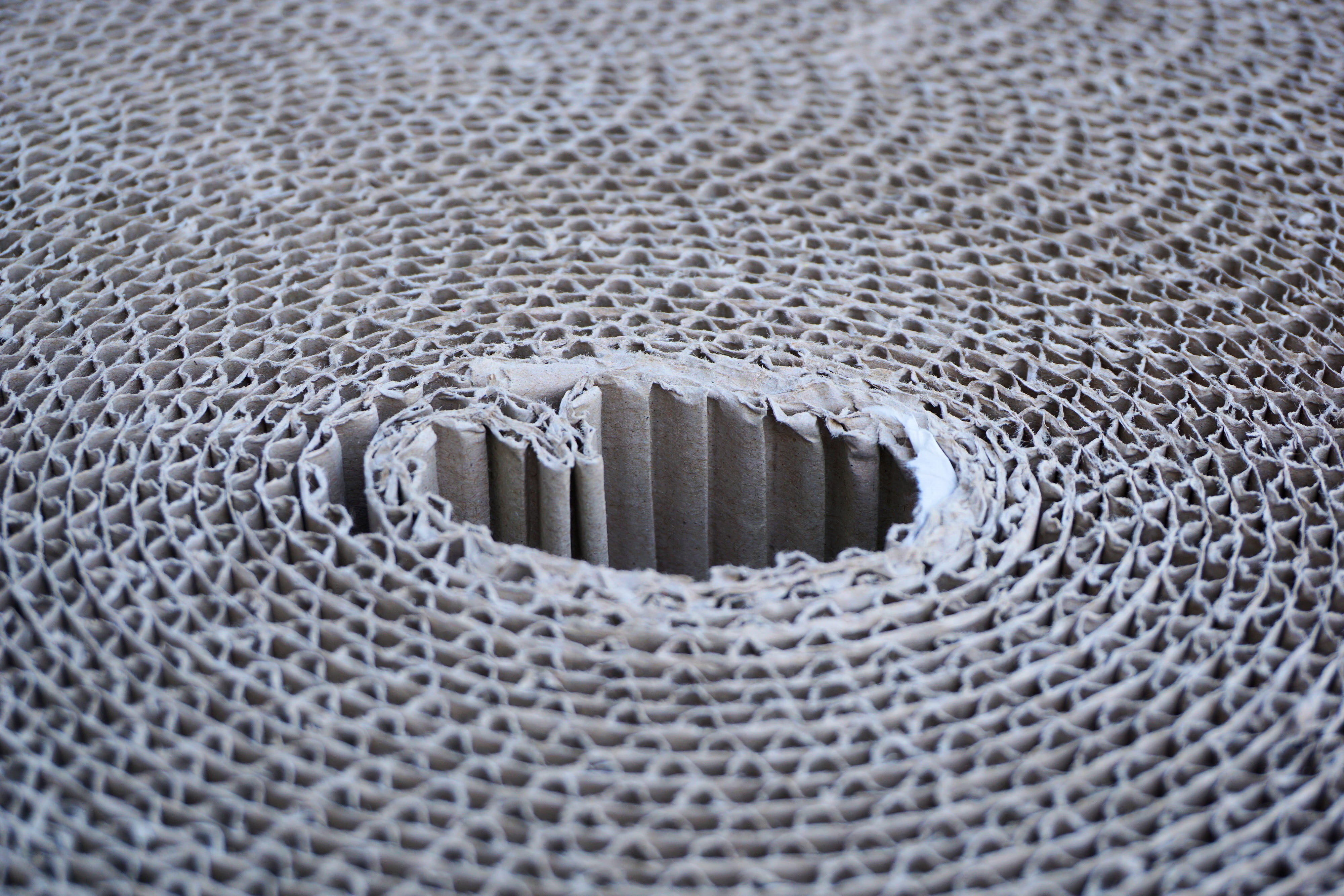 concentric, packaging, macro, paper, extreme close-up, textured, day, close-up, no people, Corrugated Board, logistics, 4K, transport, full frame, protection, HD Wallpaper