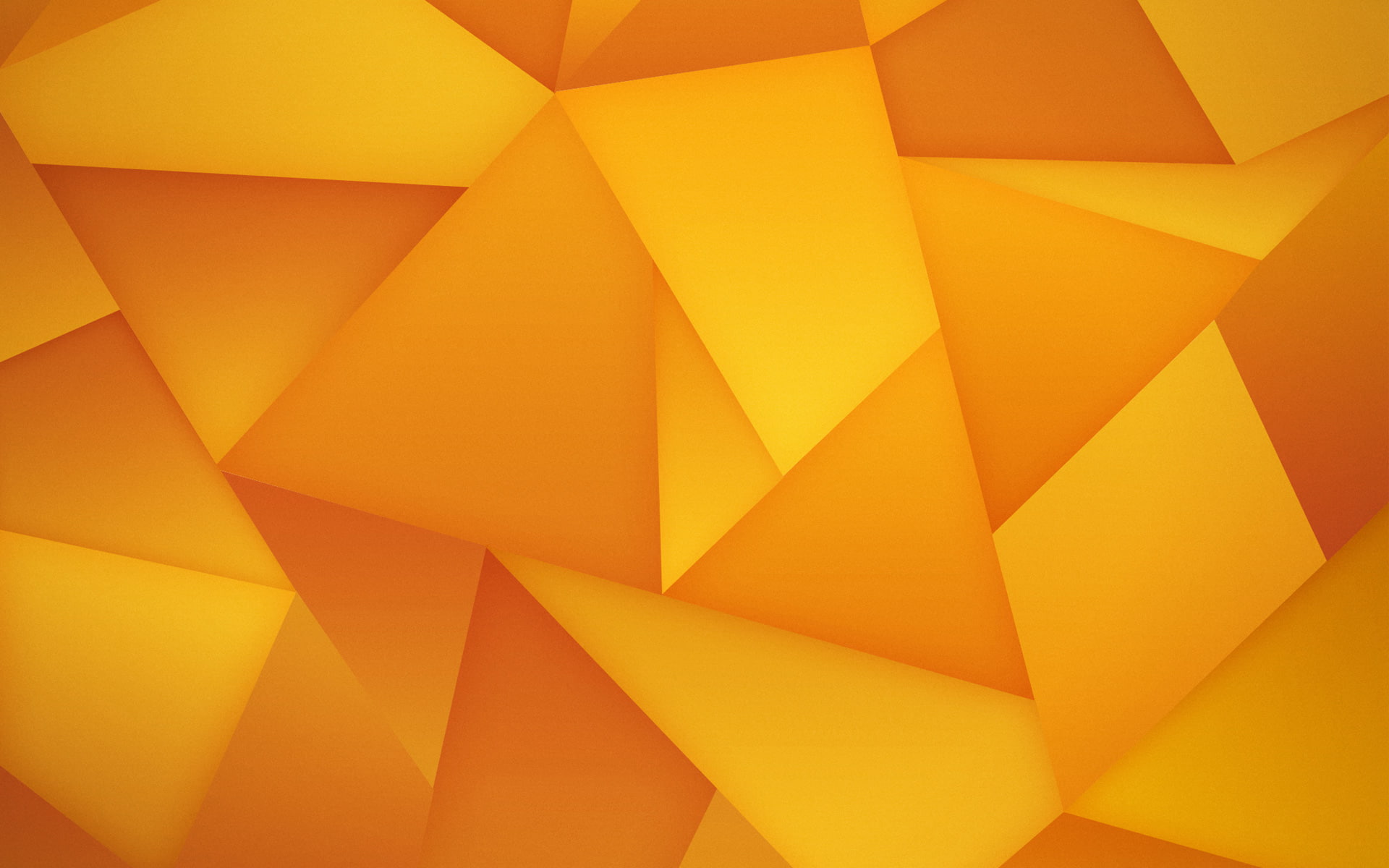 yellow, art and craft, geometric shape, shape, Android, no people, creativity, luxury, paper, triangle shape, abstract backgrounds, simplicity, 1080P, HD Wallpaper