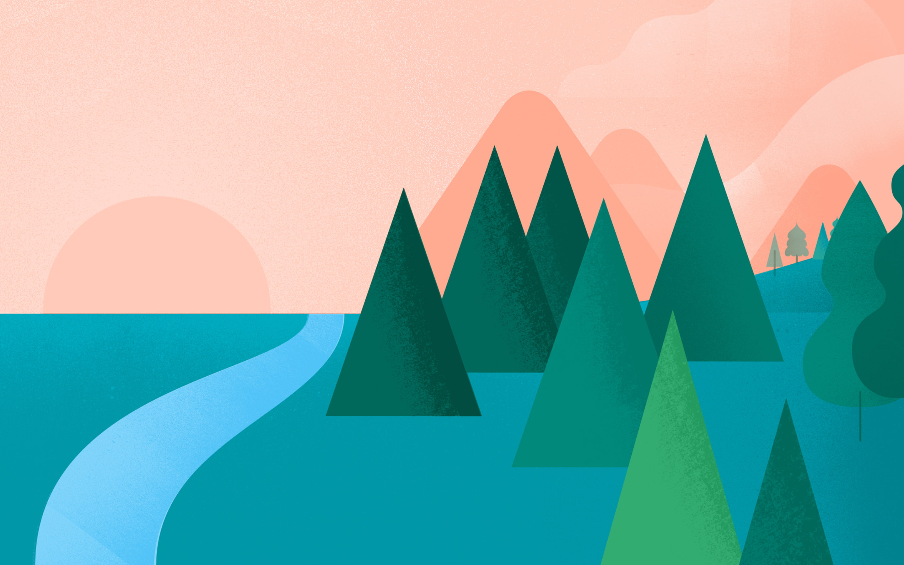 5.0, Green, Google, Material, Design, Android, Abstractions, Lollipop, Circles, 2K, Lines, HD Wallpaper