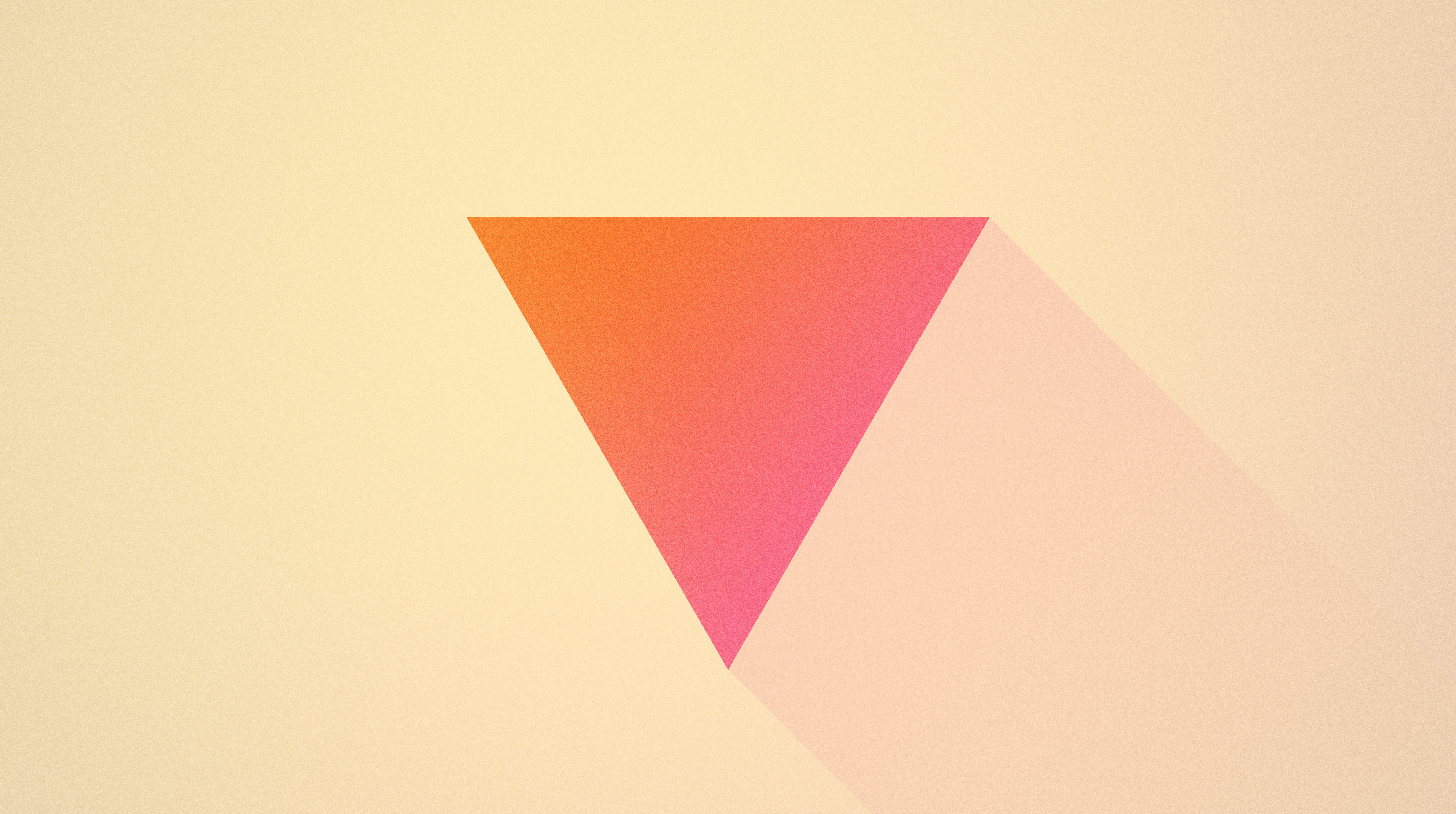 single object, multi colored, copy space, colored background, simplicity, red, design, backgrounds, craft, triangle, art and craft, edothekid, Abstract, HD Wallpaper