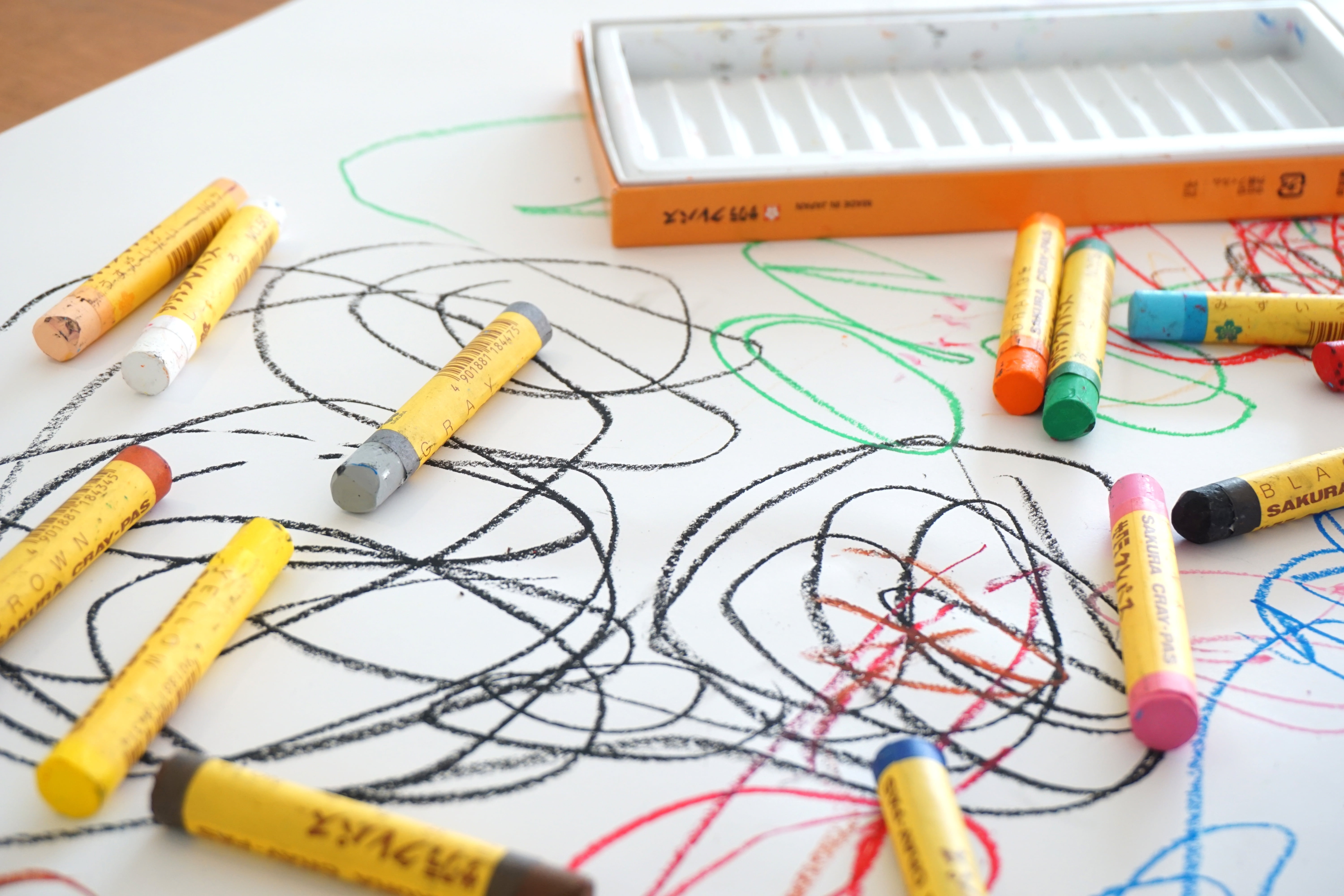 craft, crayon, pencil, graffiti, sketch pad, oekaki, scissors, parenting, assorted, no people, planning, 5K, day, color, creativity, soppy, paper, close-up, HD Wallpaper