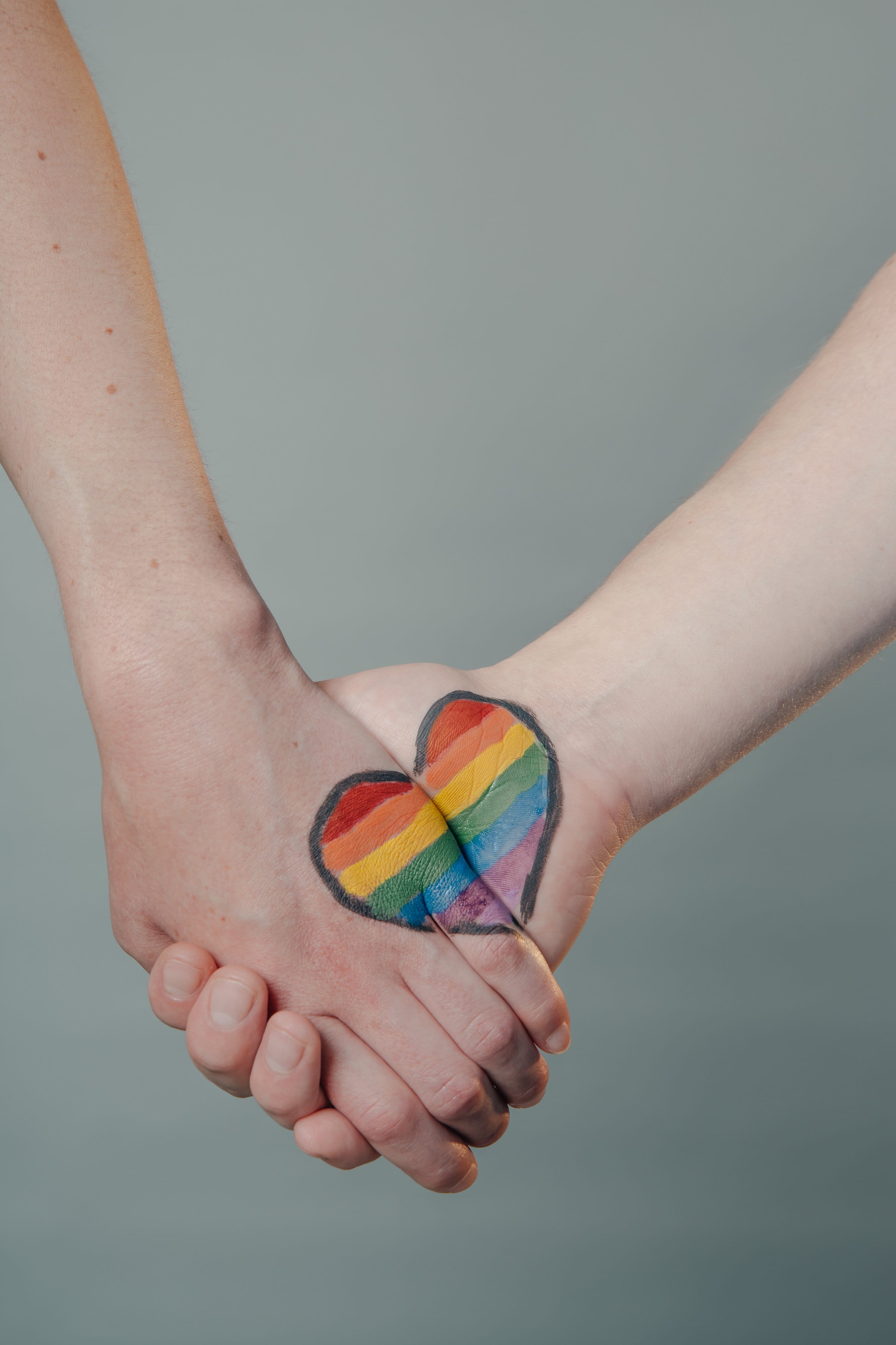 holding, photo, Love, body part, Flags, human body part, 4K, gray, Hands, Pride, variation, human hand, lifestyles, studio shot, adult, choice, rainbow, Phone HD Wallpaper