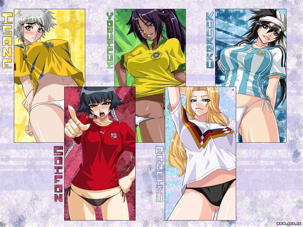 soifon, kuukaku, kotetsu, art, shirt, rangiku, shihouin, bleach, k, hd, 480P, shiba, anime, yoruichi, football, matsumoto, isane, HD Wallpaper