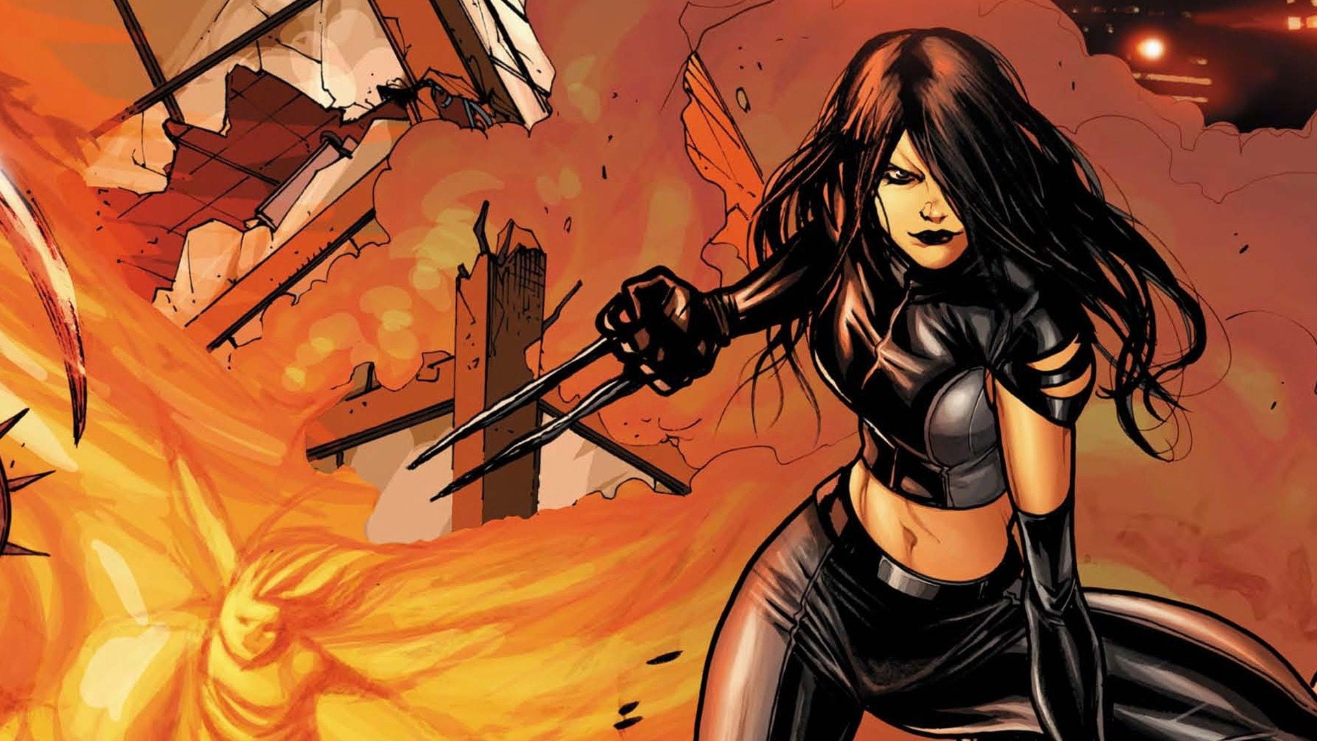 Venom: Circle Of Four, 1080P, Comics, X-23, HD Wallpaper