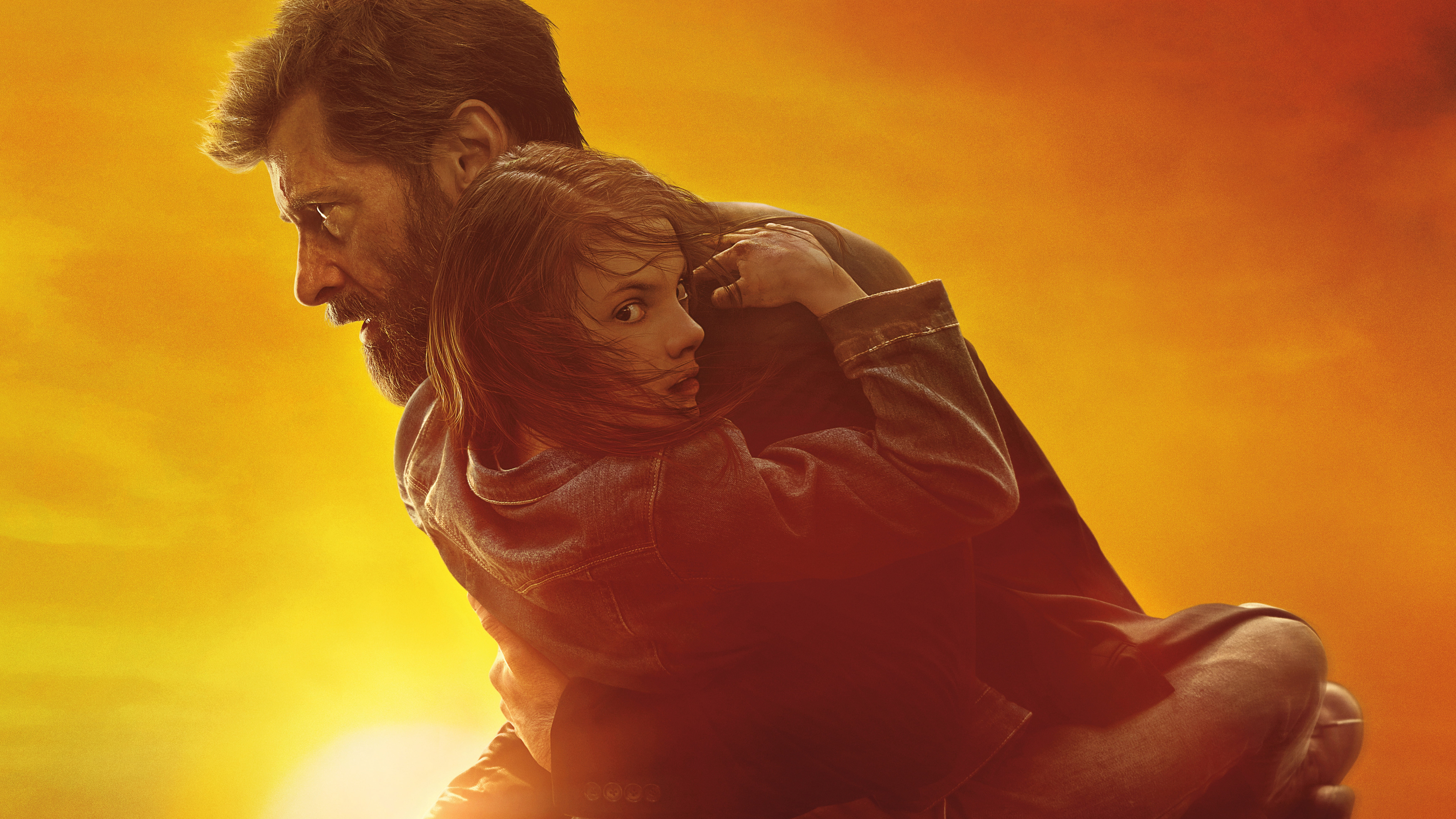 lifestyles, women, Laura, nature, poster, the sun, Daphne Keen, Wolverine, the sky, 5K, positive emotion, digital, portrait, orange color, love, HD Wallpaper