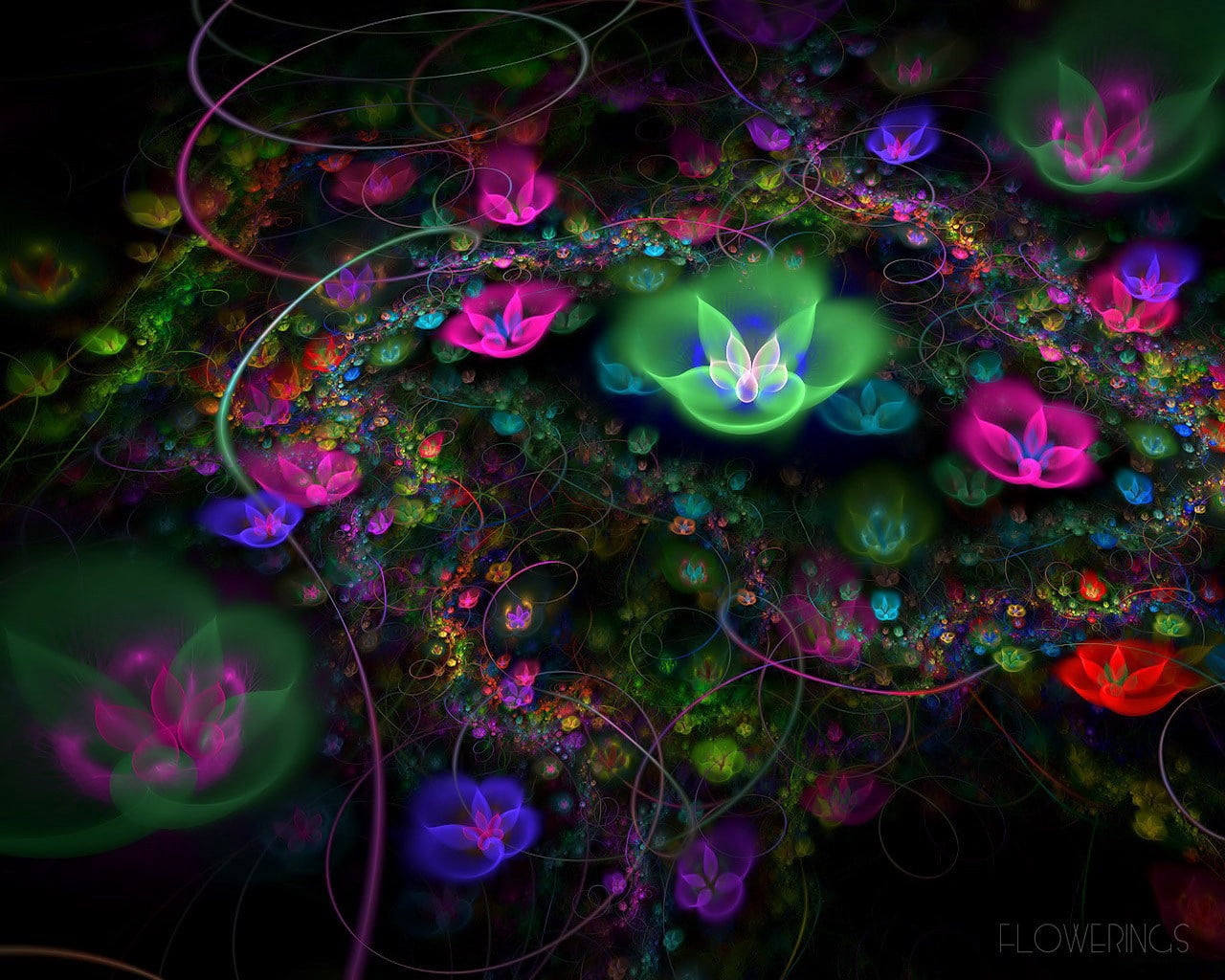 purple, illustration, design, multi Colored, creativity, light - Natural Phenomenon, growth, psychadelic, art, pattern, high angle view, green Color, flowering plant, HD Wallpaper