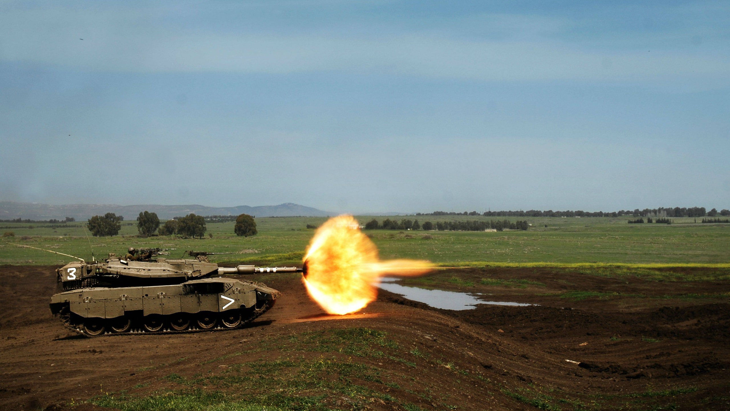 Israel Defense Forces, Merkava, military, tank, 2K, HD Wallpaper