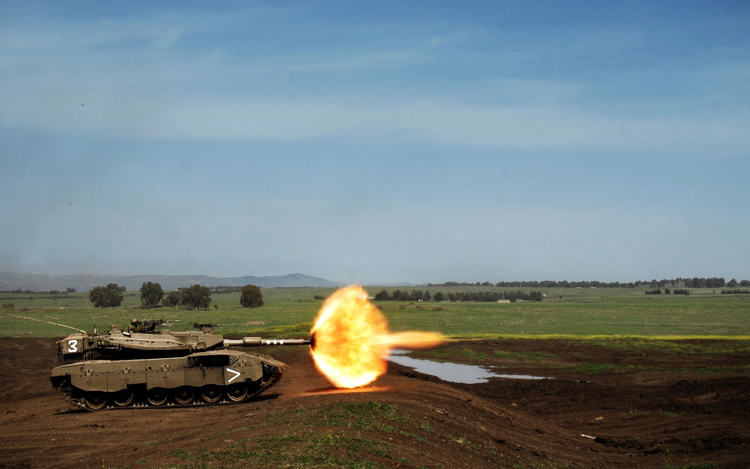 Merkava Mark IV, 2K, army, Merkava, HD Wallpaper