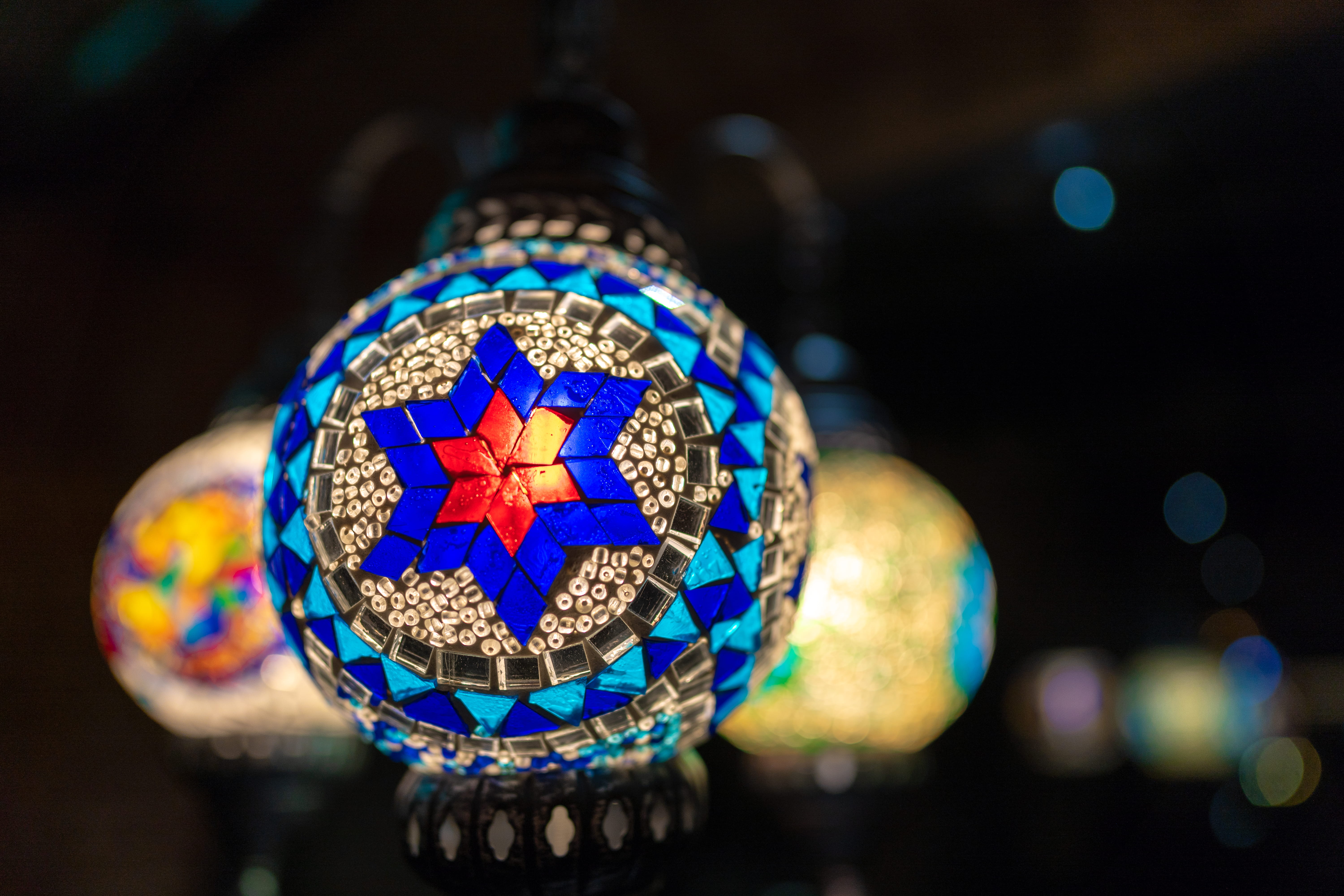design, mosaic, focus on foreground, no people, history, 5K, taiwan, night, cloudland resort in miaoli county, ornate, decoration, religion, pattern, close-up, HD Wallpaper