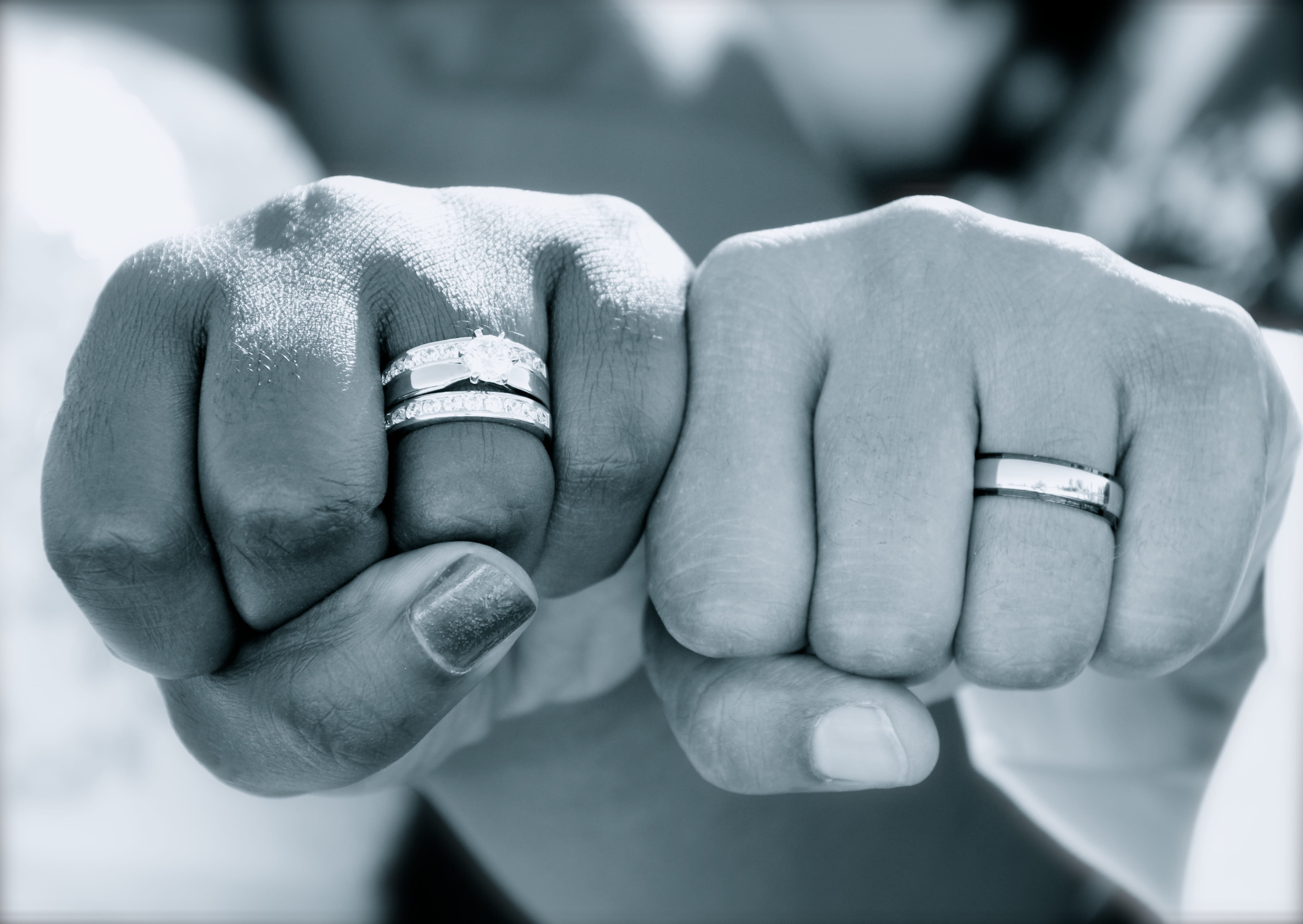 colored, hand, romantic, together, wedding ceremony, woman, focus on foreground, black pride, bride, two people, marriage, relationship, lifestyle, black people, HD Wallpaper